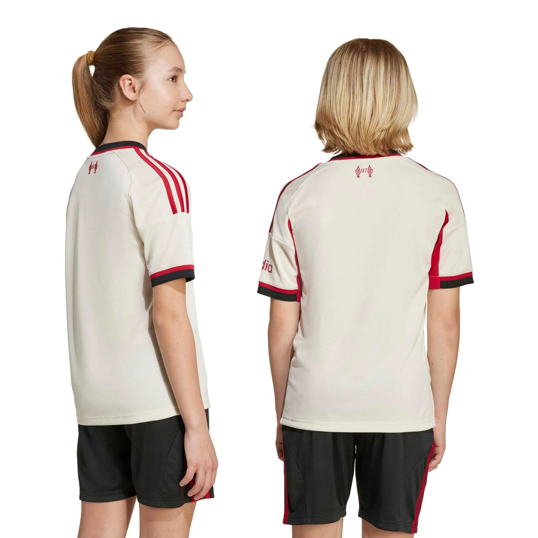 adidas 2025-26 Liverpool Youth Stadium Away Soccer Jersey (Models - Back)