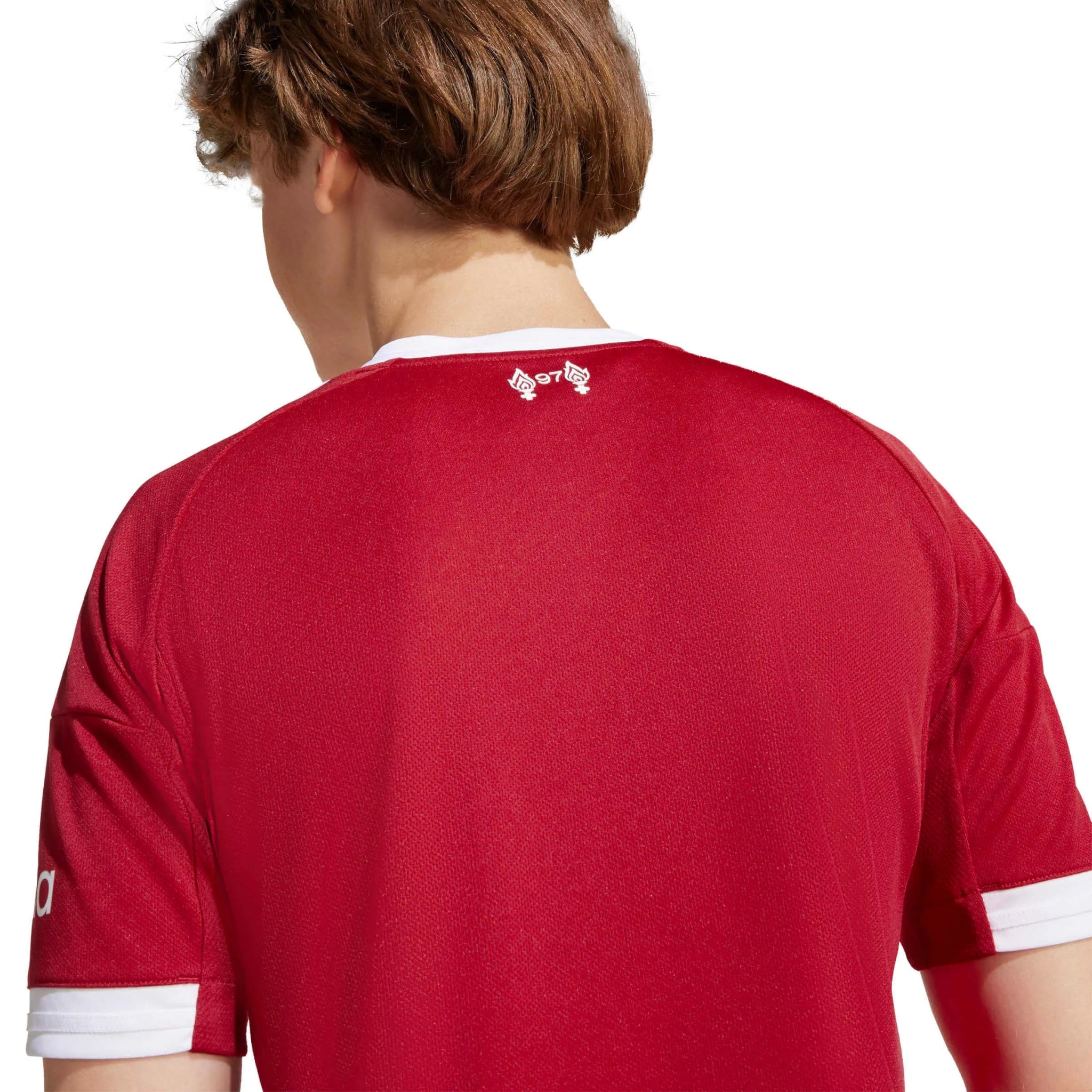 adidas 2025-26 Liverpool Youth Stadium Home Soccer Jersey (Detail 2)