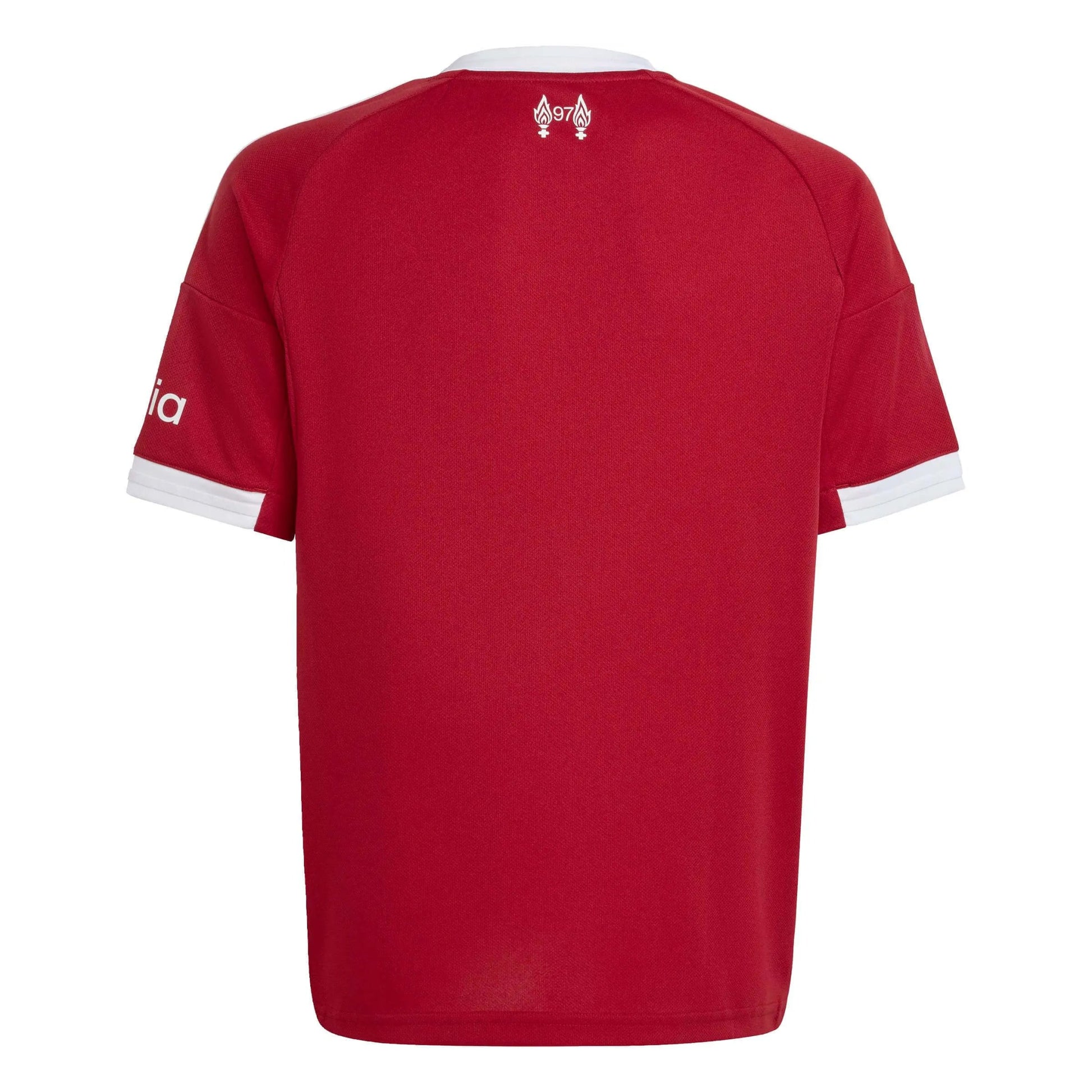 adidas 2025-26 Liverpool Youth Stadium Home Soccer Jersey (Back)