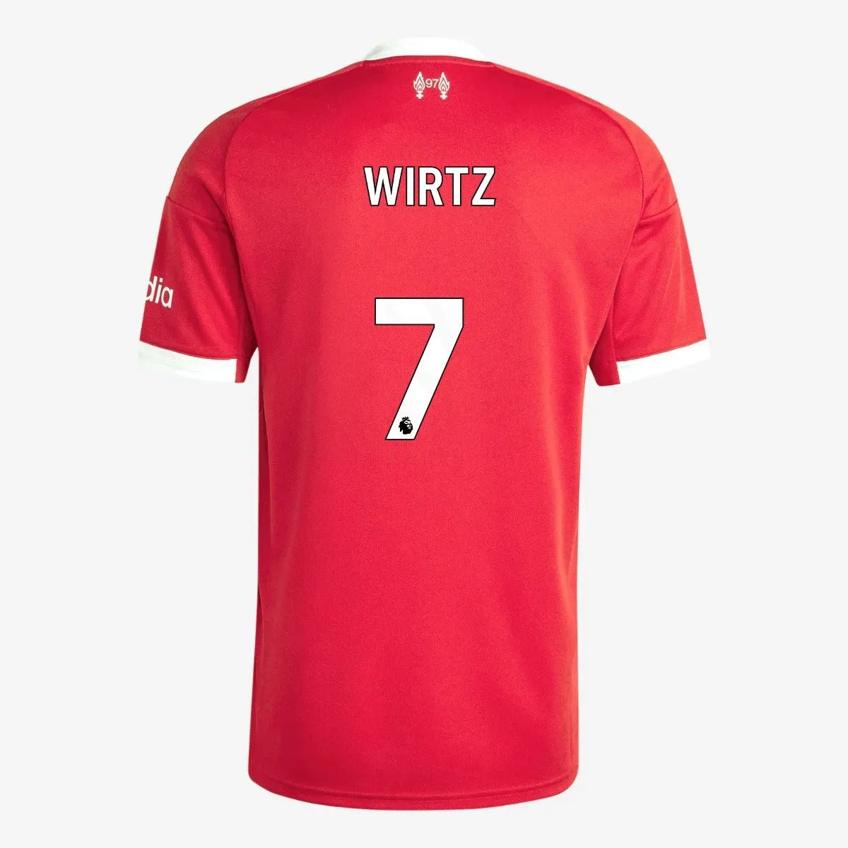 adidas 2025-26 Liverpool Men's Stadium Home Soccer Jersey (Wirtz)