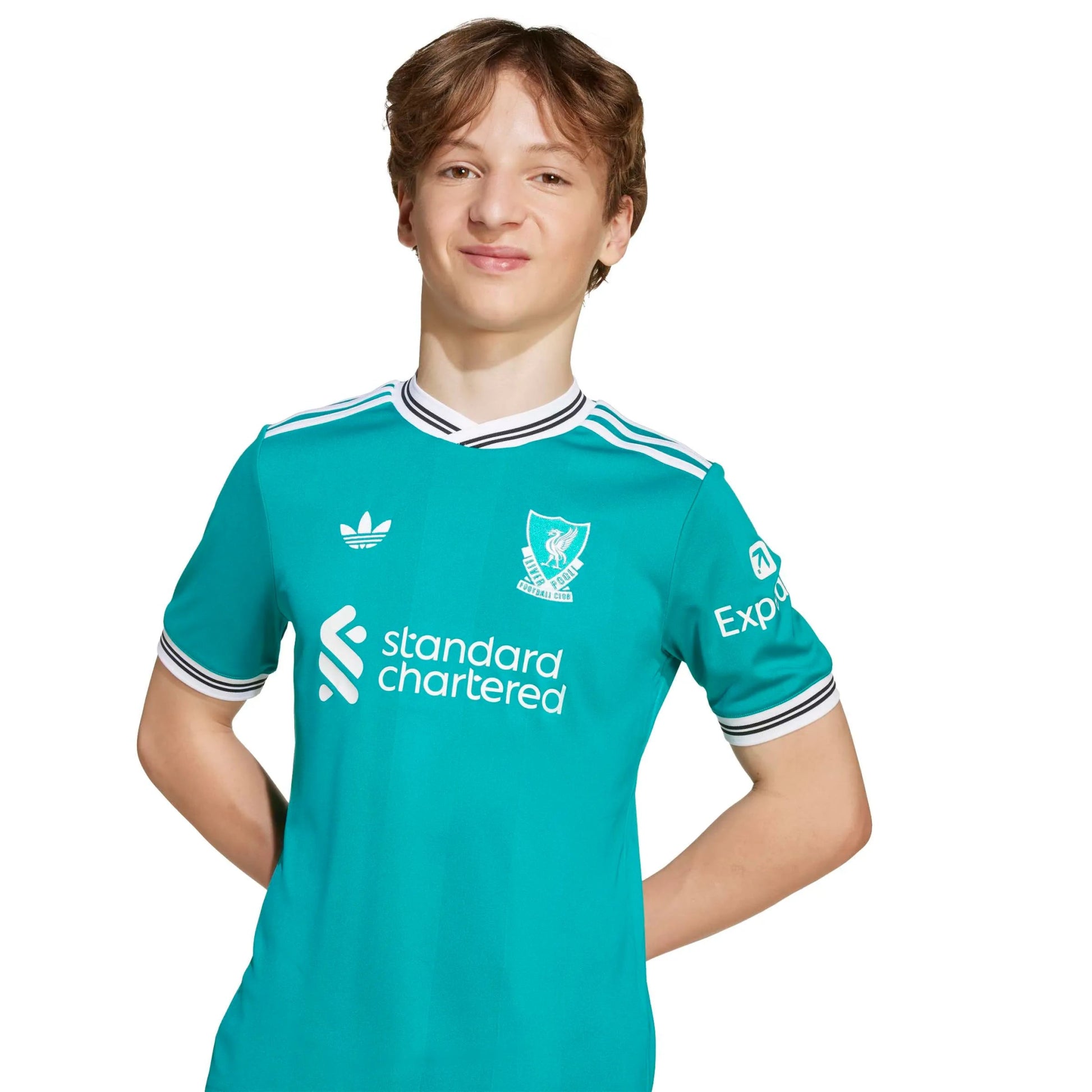 adidas 2025-26 Liverpool Youth Stadium Third Soccer Jersey (Detail 1)