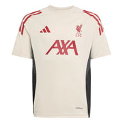 adidas 2025-26 Liverpool Youth Training Soccer Jersey (Front)
