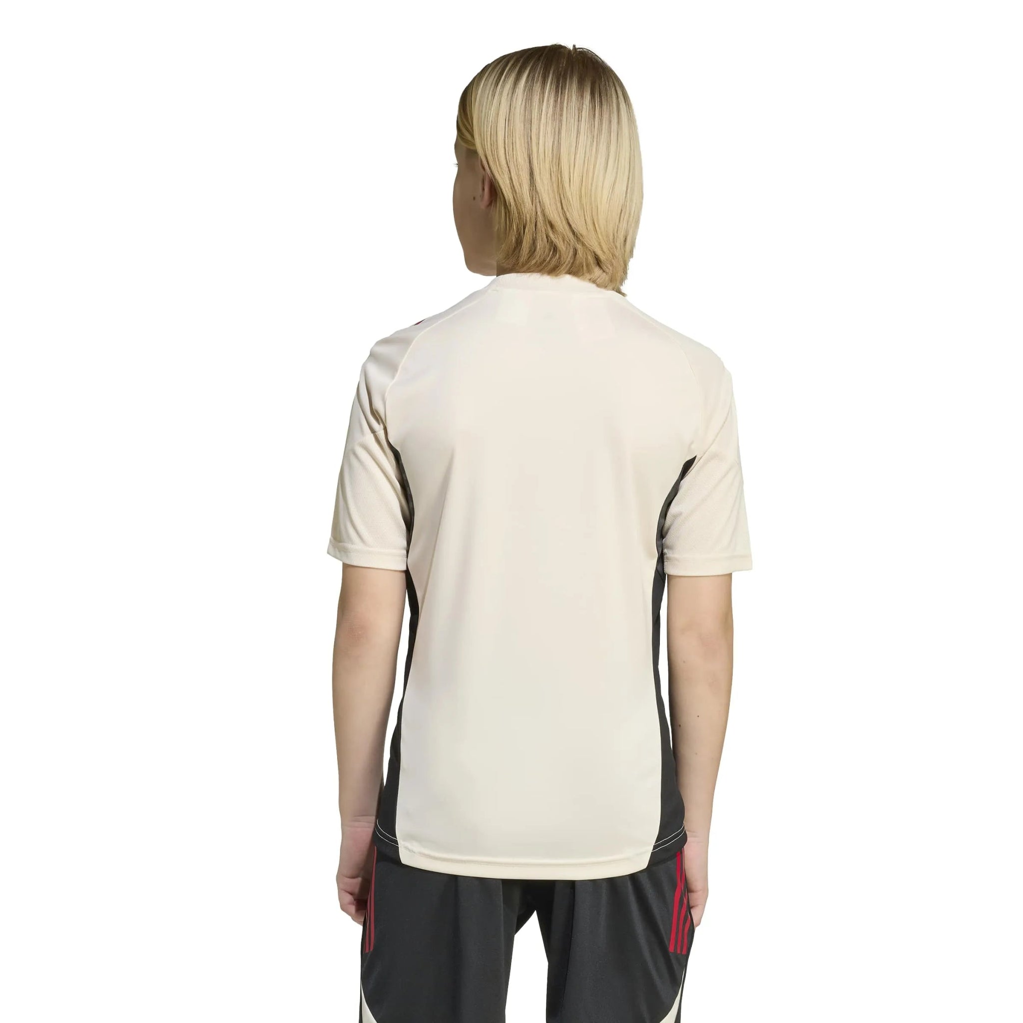 adidas 2025-26 Liverpool Youth Training Soccer Jersey (Model - Back)