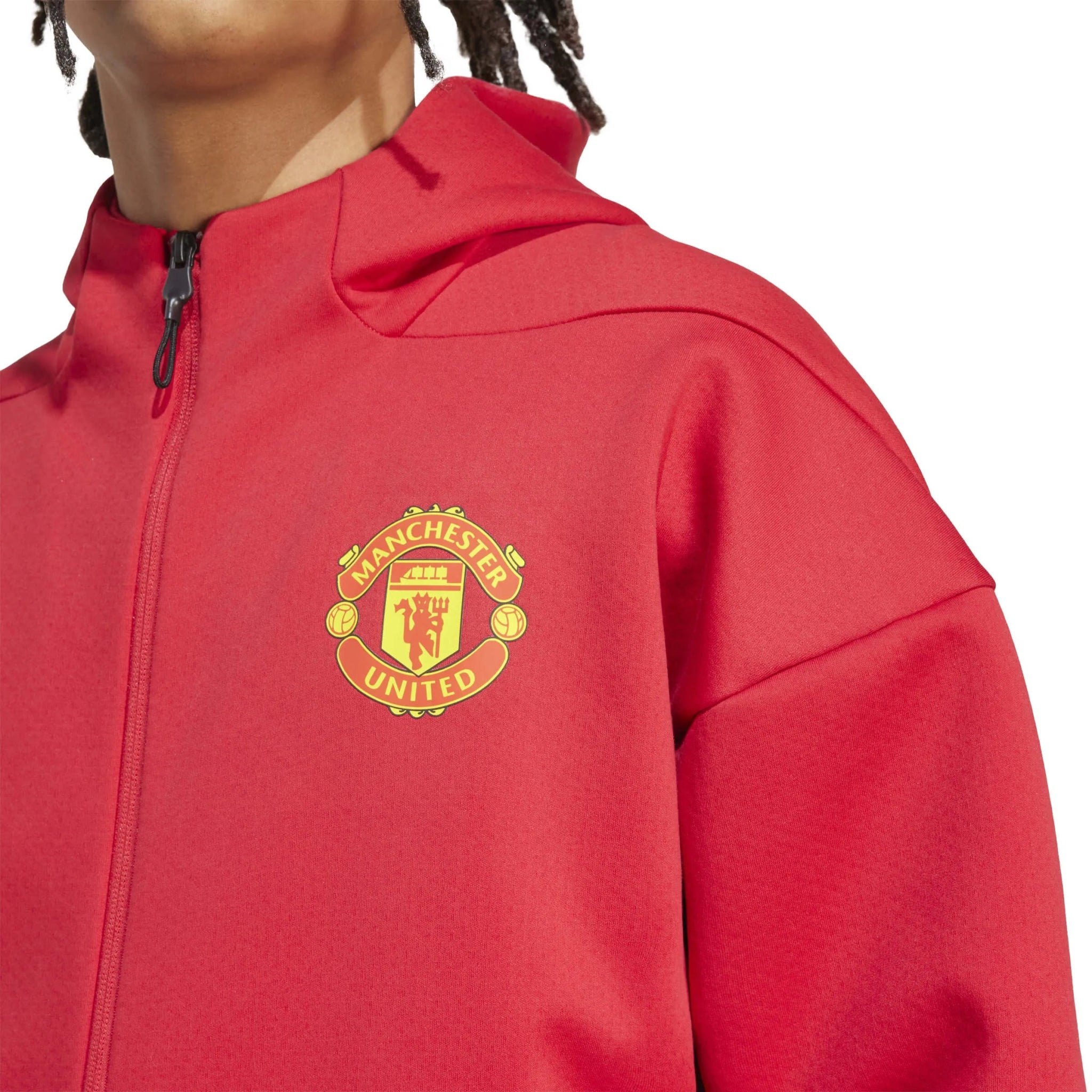 adidas 2025-26 Manchester United Men's Anthem Jacket (Detail 1)