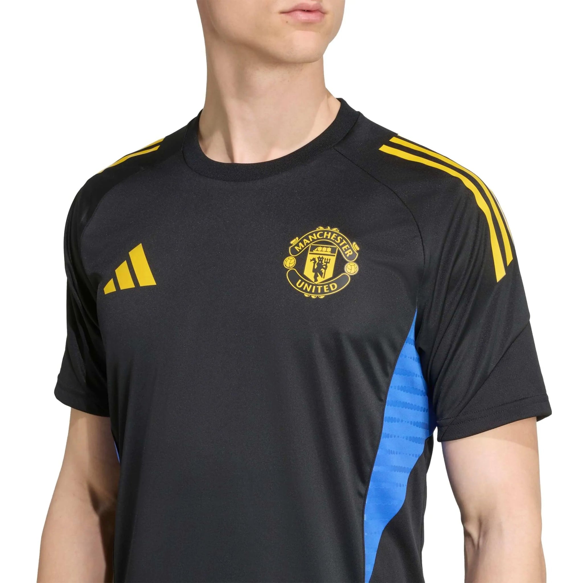 adidas 2025-26 Manchester United Men's EU Training Soccer Jersey (Detail 1)