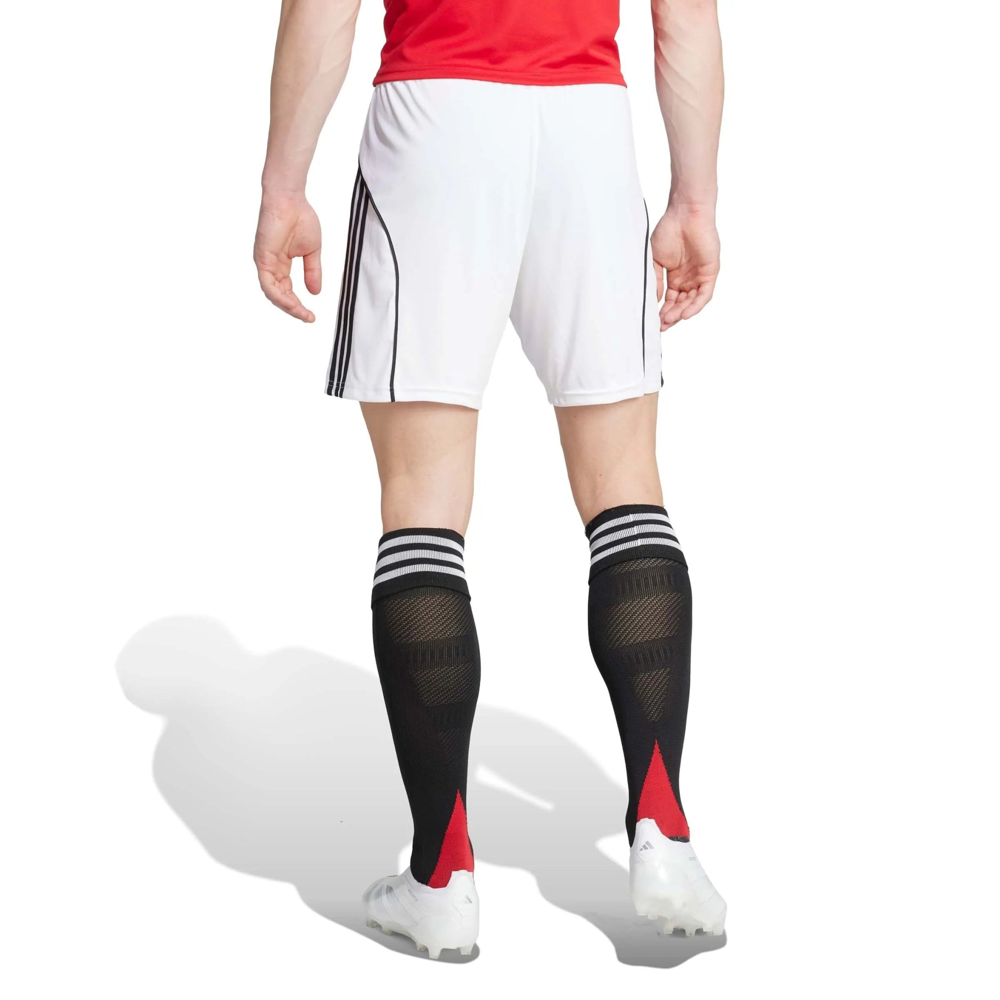 adidas 2025-26 Manchester United Men's Home Shorts (Model - Back)