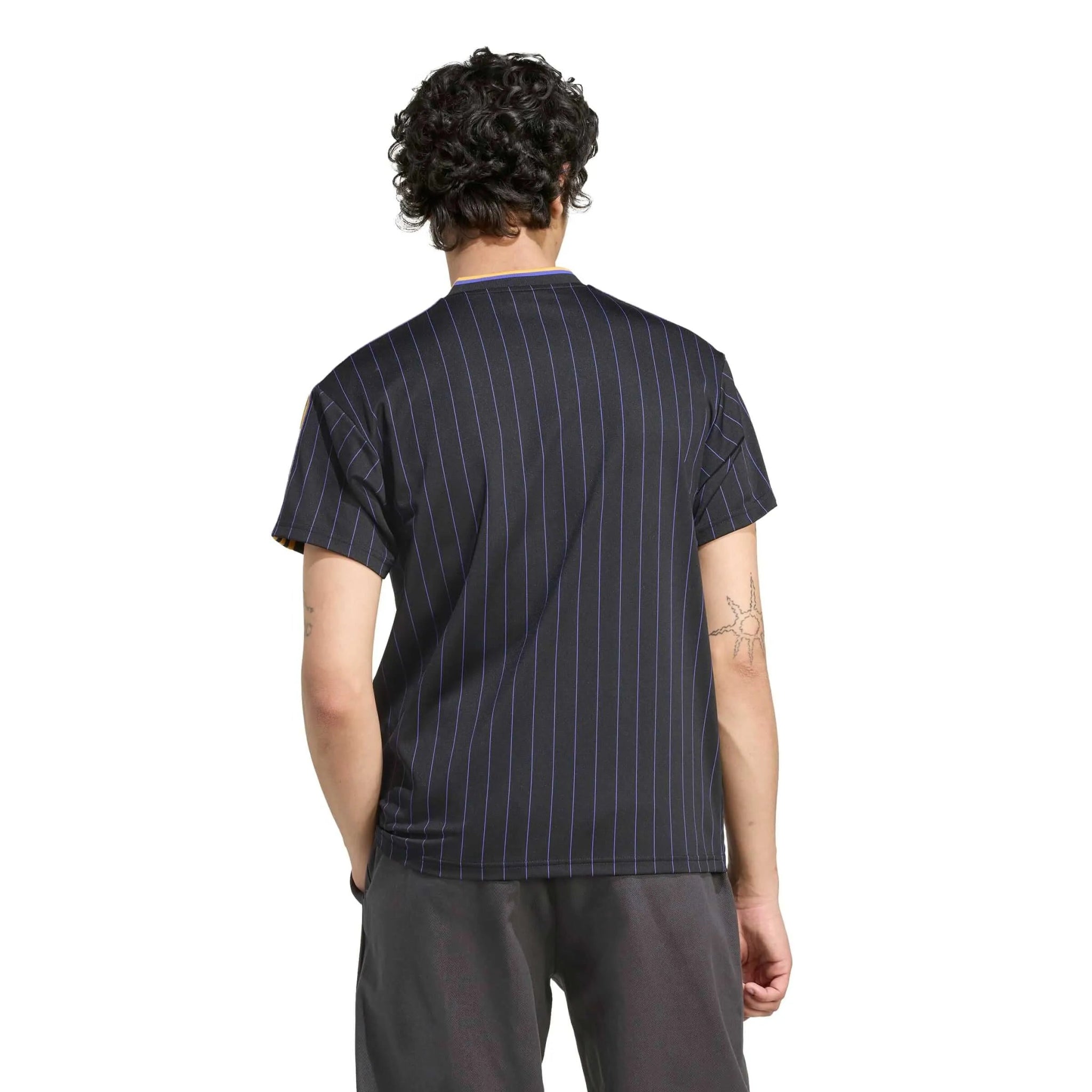 adidas 2025-26 Manchester United Men's Icon Soccer Jersey (Model - Back)