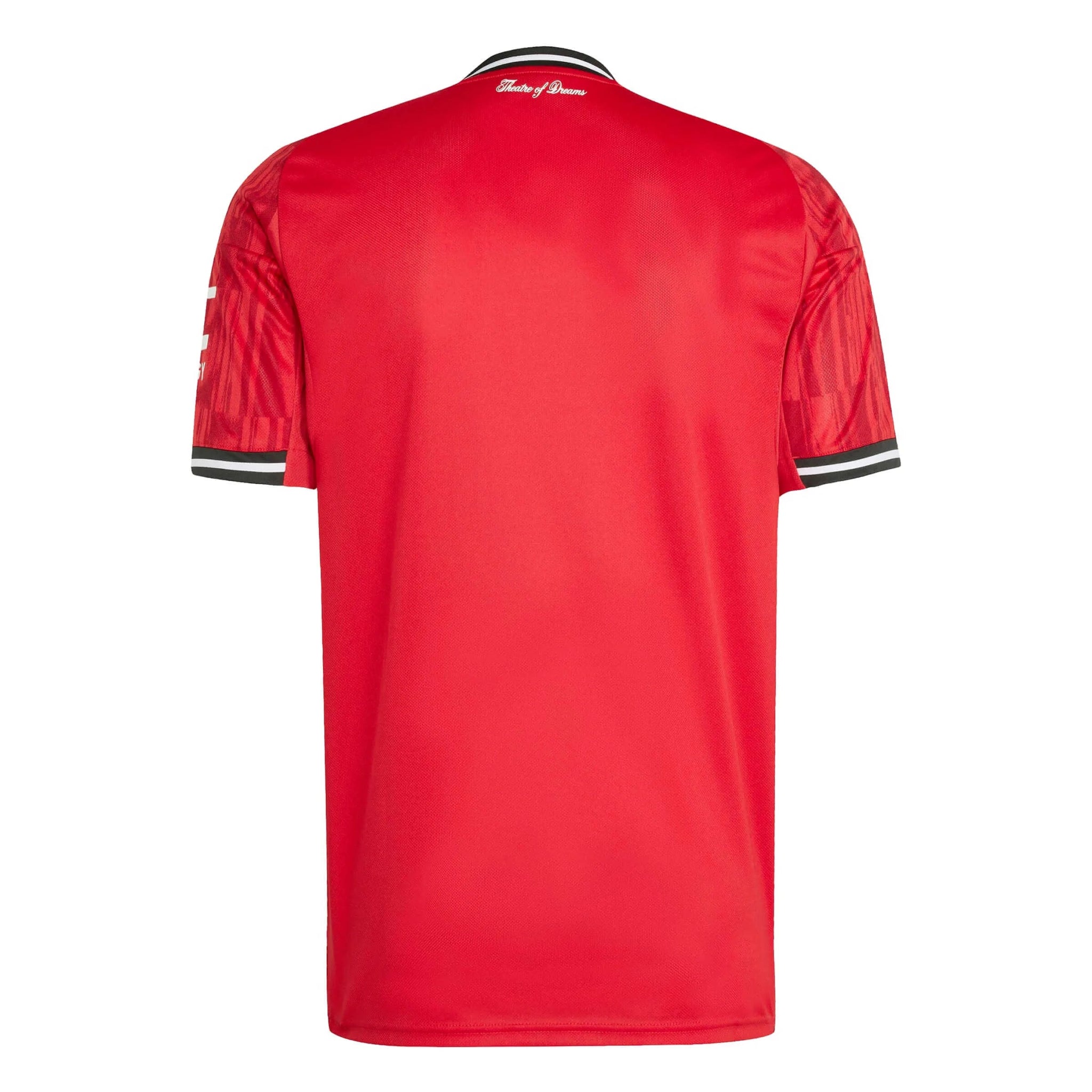 adidas 2025-26 Manchester United Men's Stadium Home Soccer Jersey (Back)