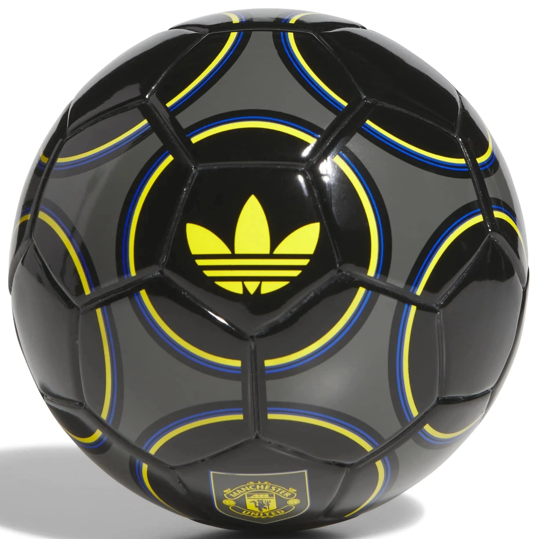 adidas 2025-26 Manchester United Third Club Mini Soccer Ball (Front)