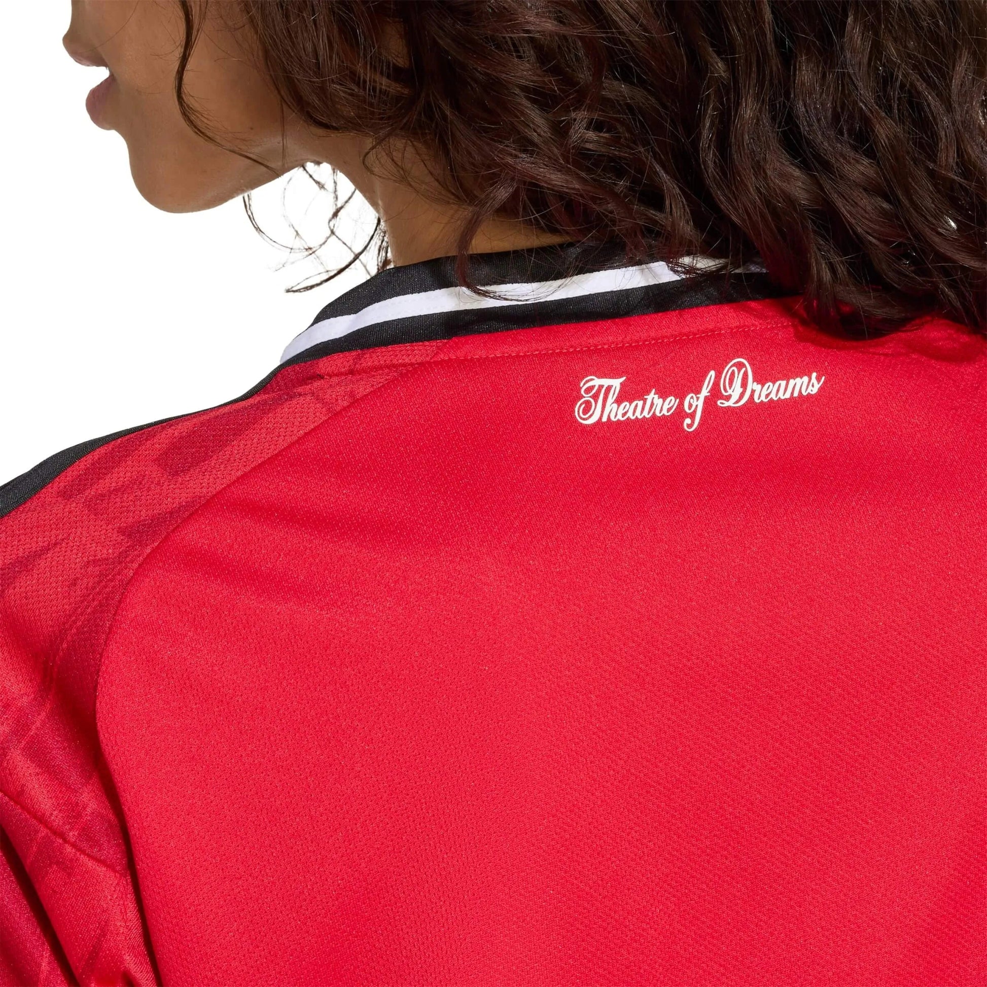 adidas 2025-26 Manchester United Women's Stadium Home Soccer Jersey (Detail 2)