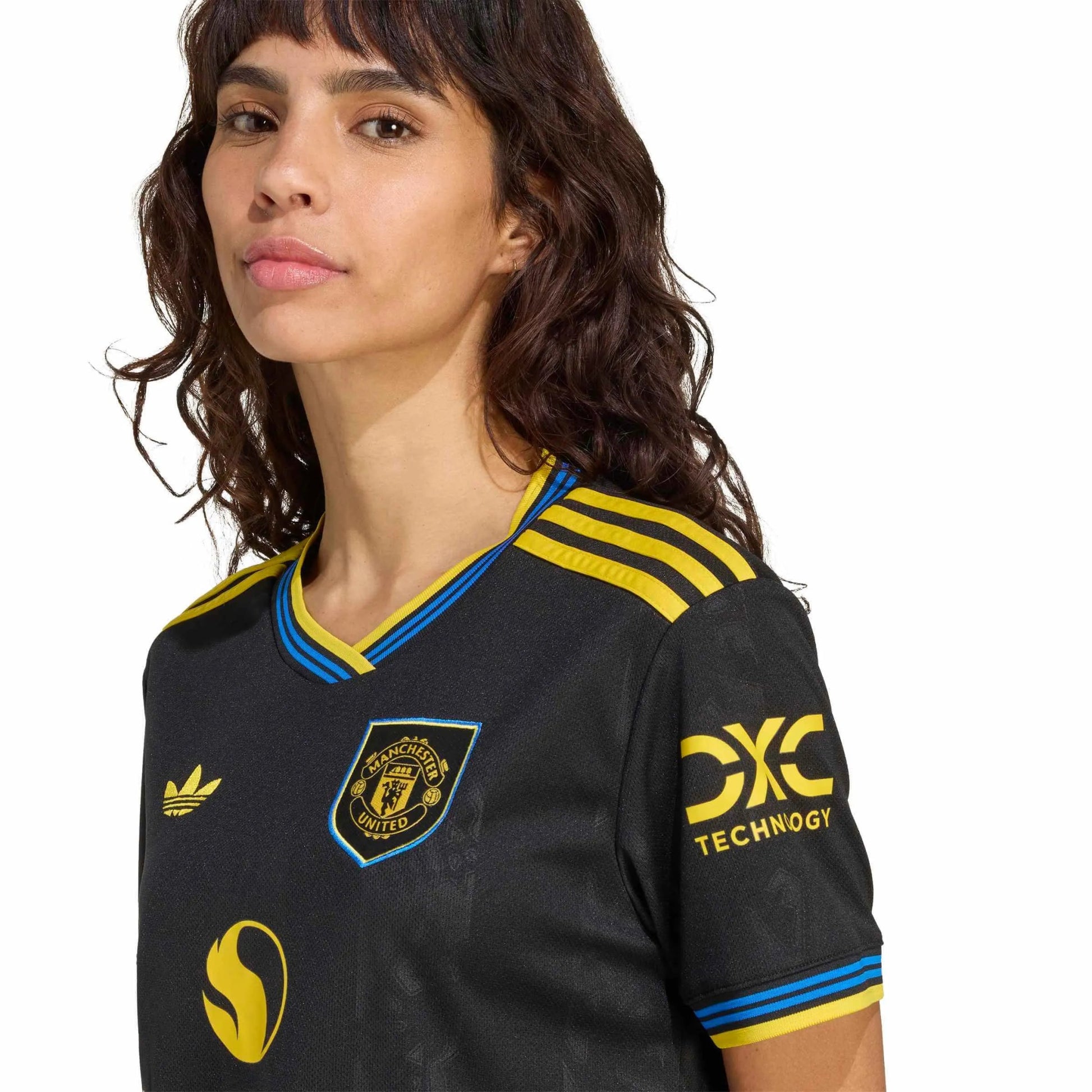 adidas 2025-26 Manchester United Women's Third Soccer Jersey (Detail 1)