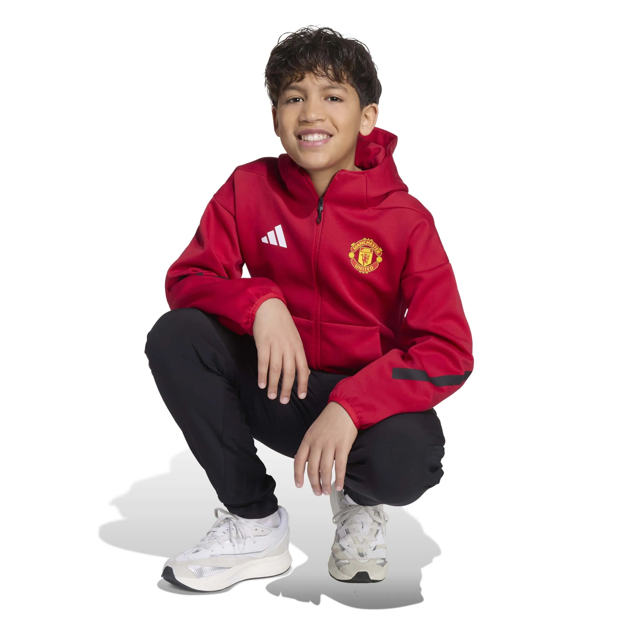 adidas 2025-26 Manchester United Youth Anthem Jacket – ProSoccer