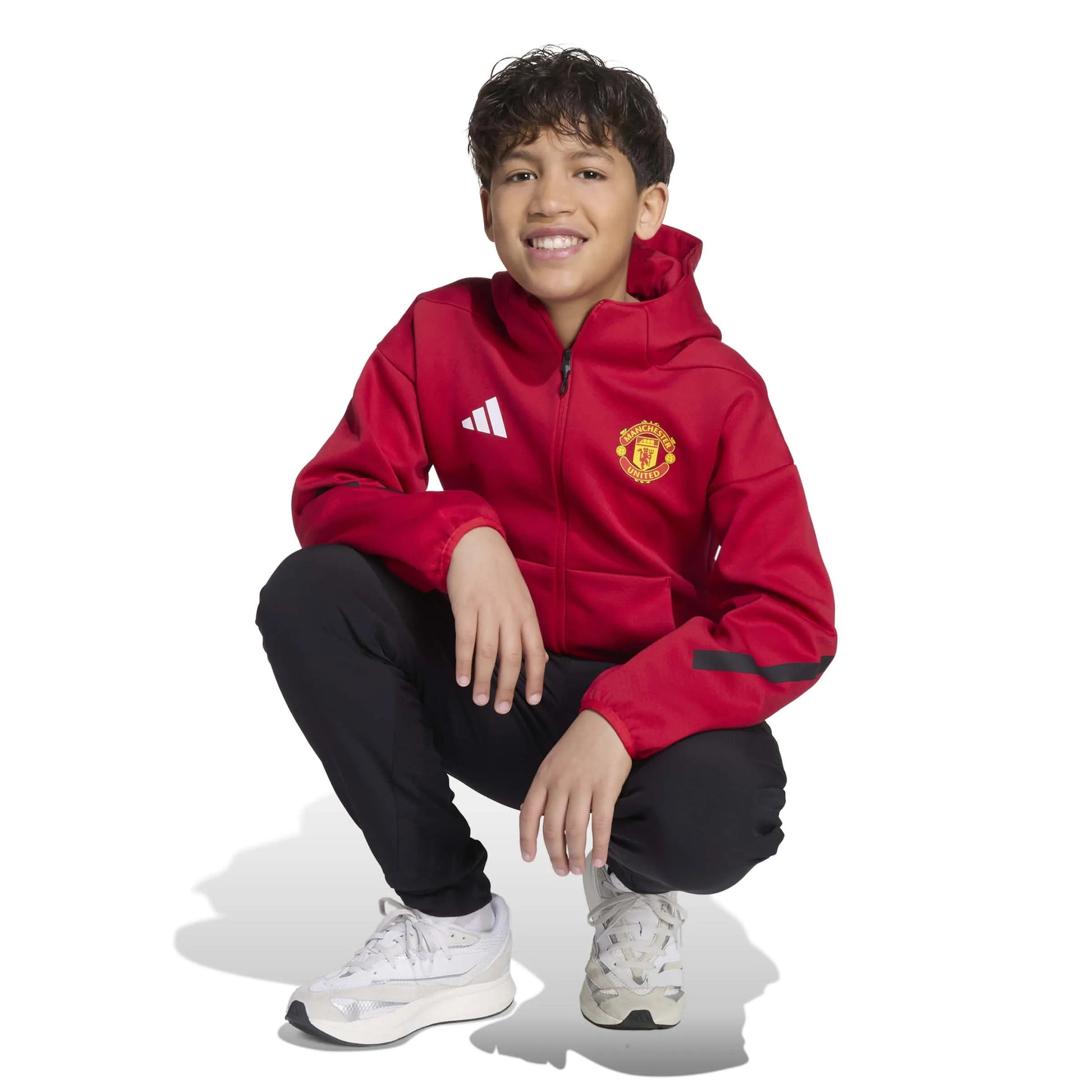 adidas 2025-26 Manchester United Youth Anthem Jacket – ProSoccer