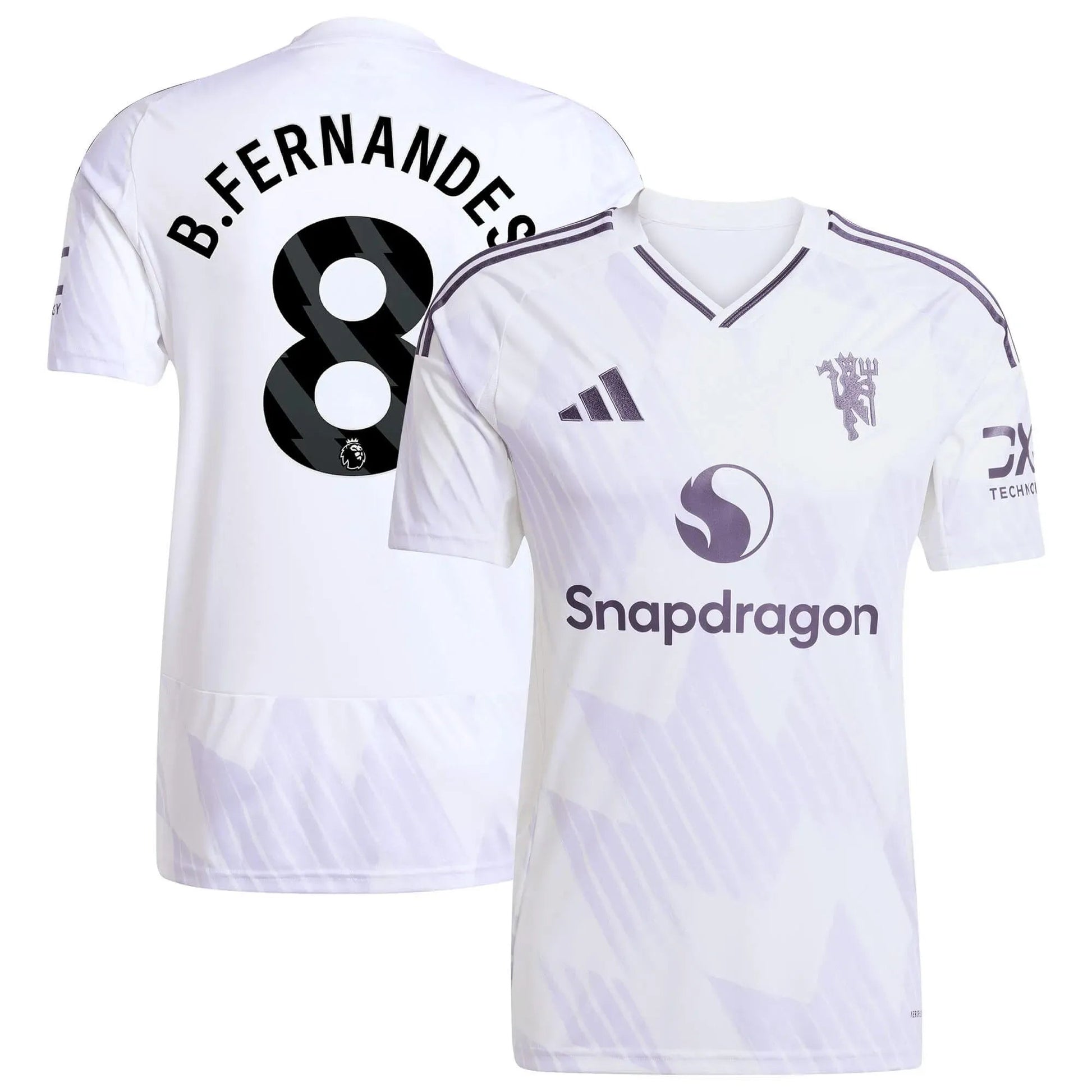 adidas 2025-26 Manchester United Men's Stadium Away Soccer Jersey (B. Fernandes)