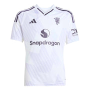 adidas 2025-26 Manchester United Youth Stadium Away Soccer Jersey (Front)