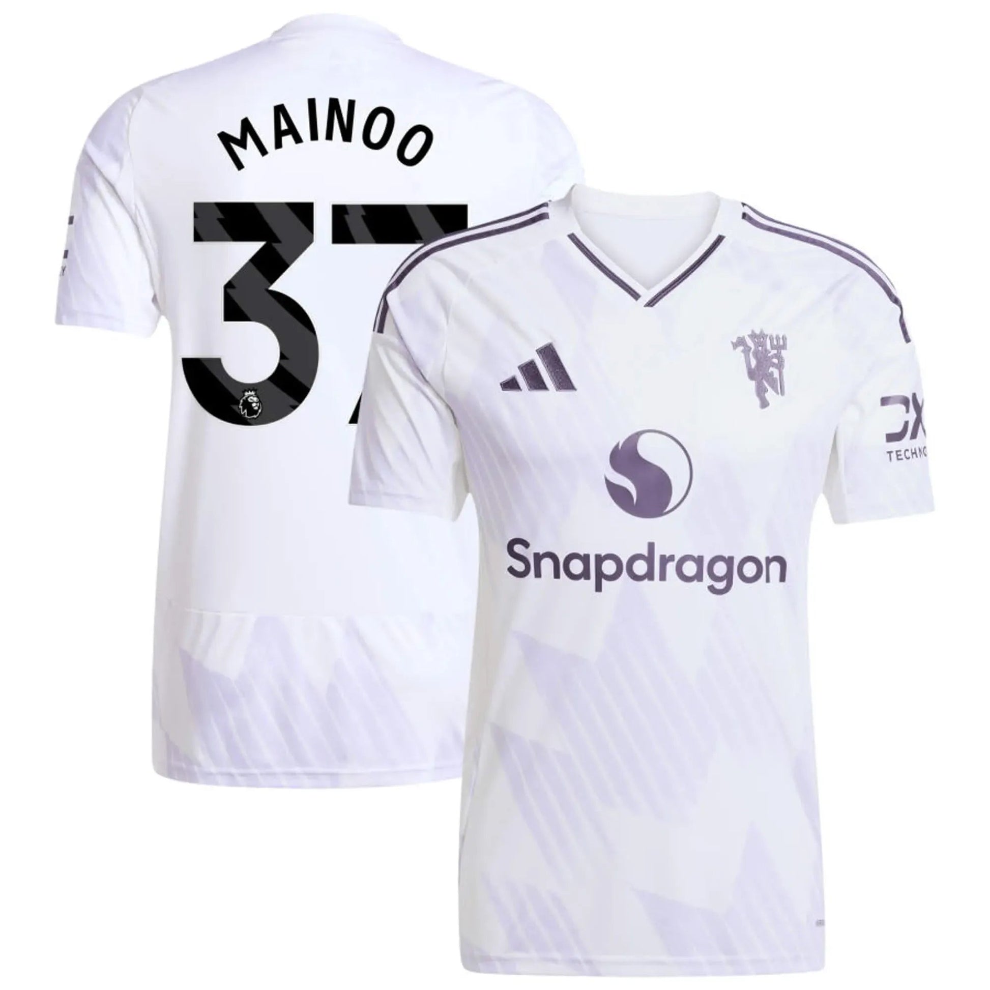 adidas 2025-26 Manchester United Men's Stadium Away Soccer Jersey (Mainoo)