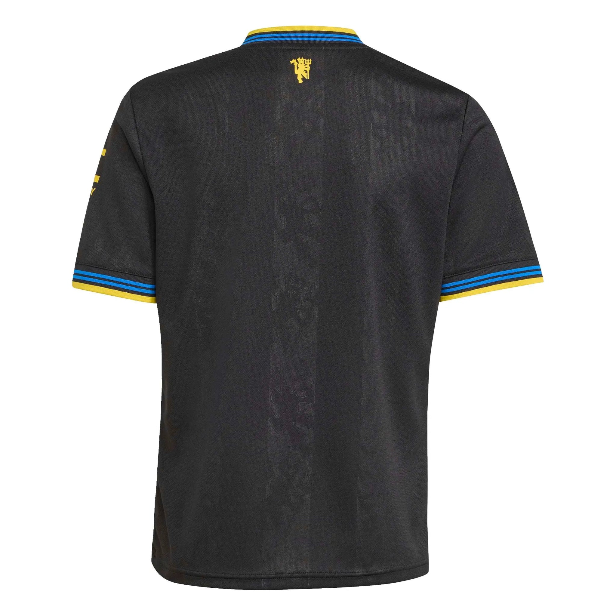 adidas 2025-26 Manchester United Youth Third Soccer Jersey (Back)