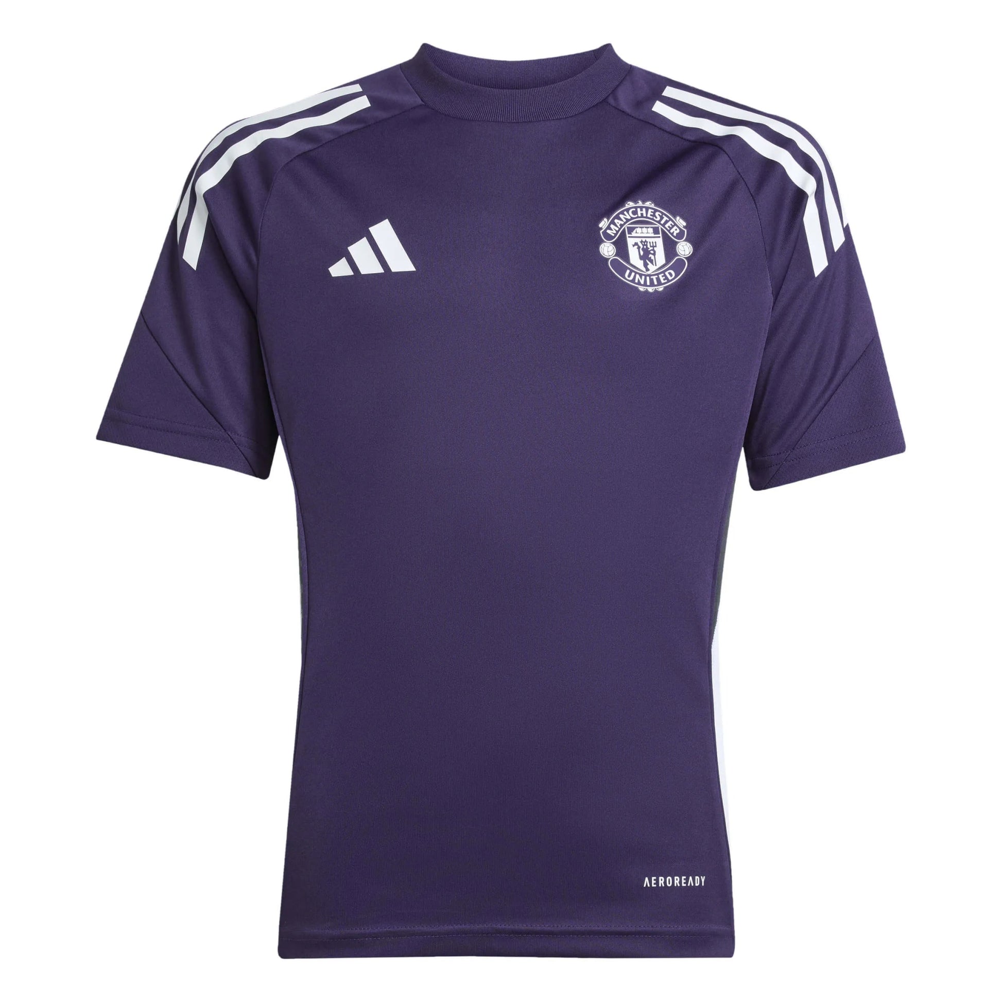 adidas 2025-26 Manchester United Youth Training Soccer Jersey (Front)