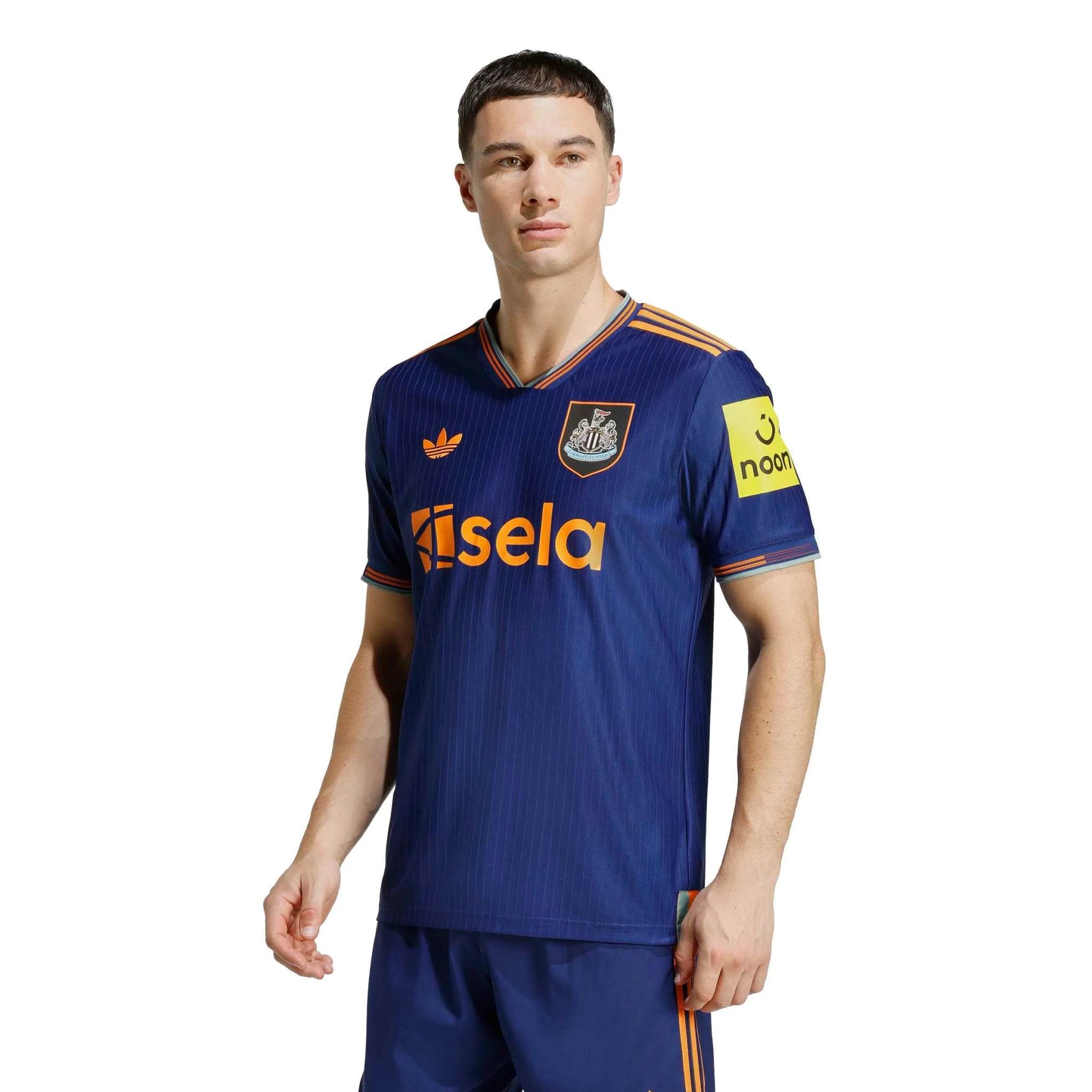 adidas 2025-26 Newcastle Men's Authentic Third Soccer Jersey (Model - Front)