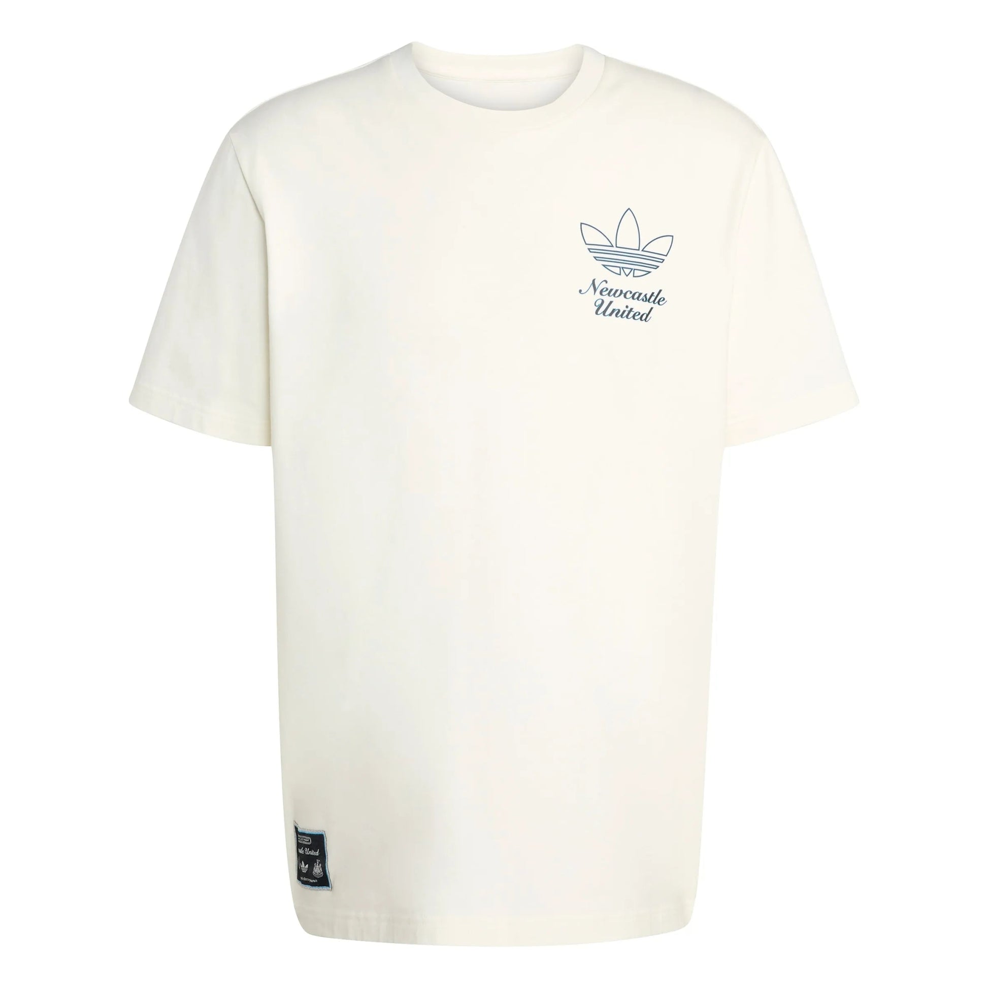 adidas 2025-26 Newcastle Men's Icon Graphic Tee (Front)