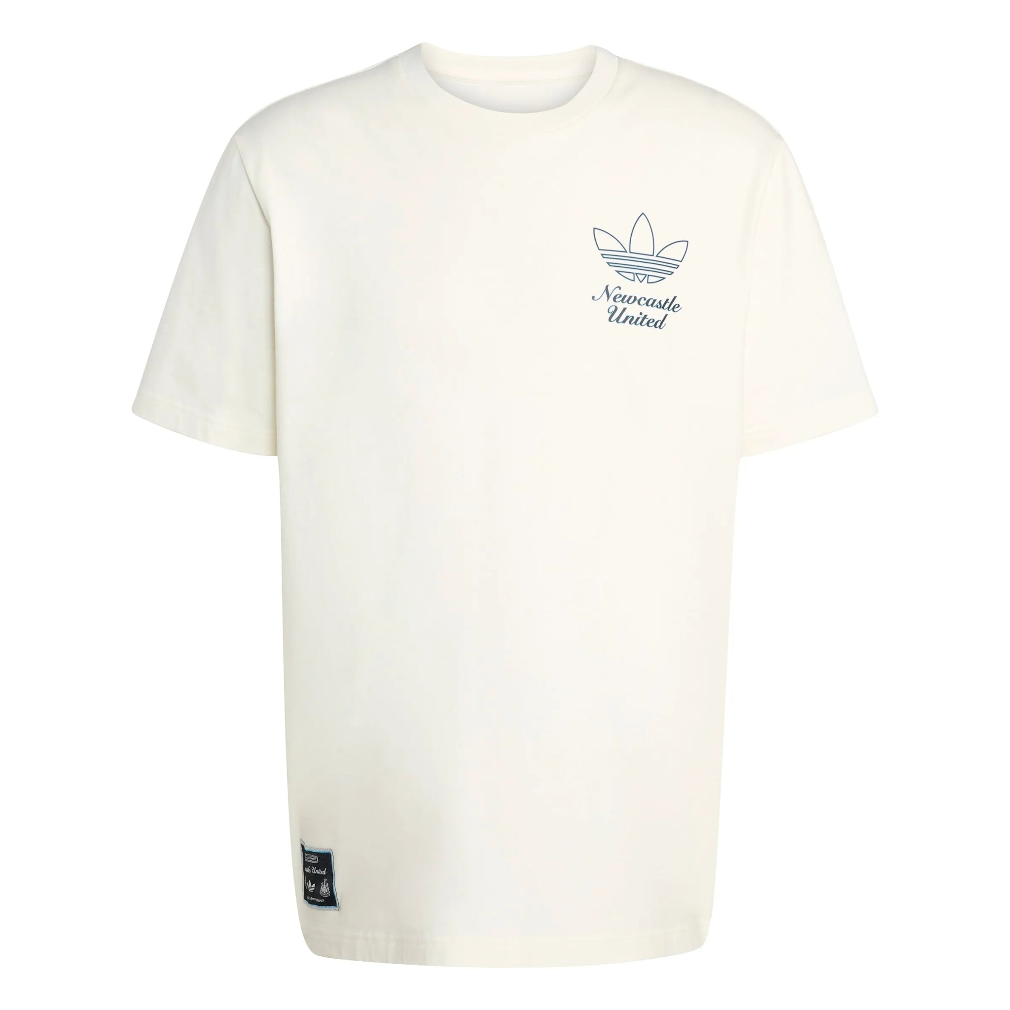 adidas 2025-26 Newcastle Men's Icon Graphic Tee (Front)