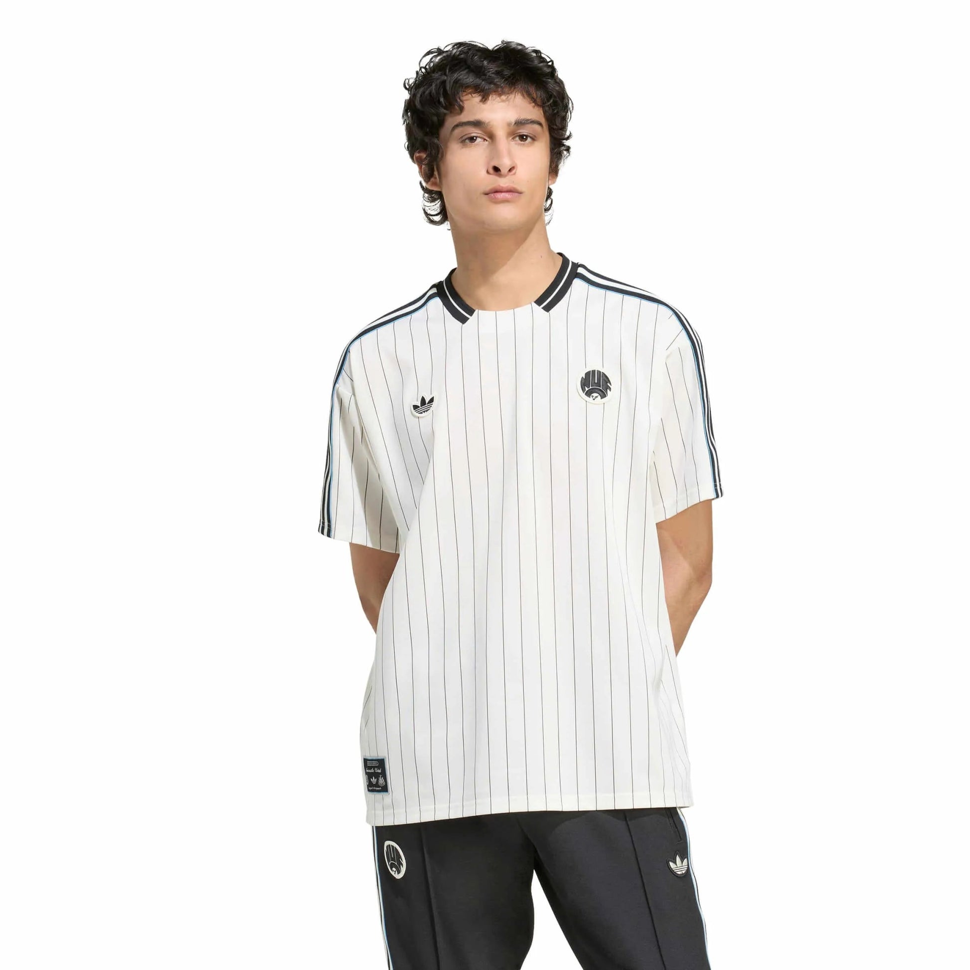 adidas 2025-26 Newcastle Men's Icon Jersey (Model - Front)