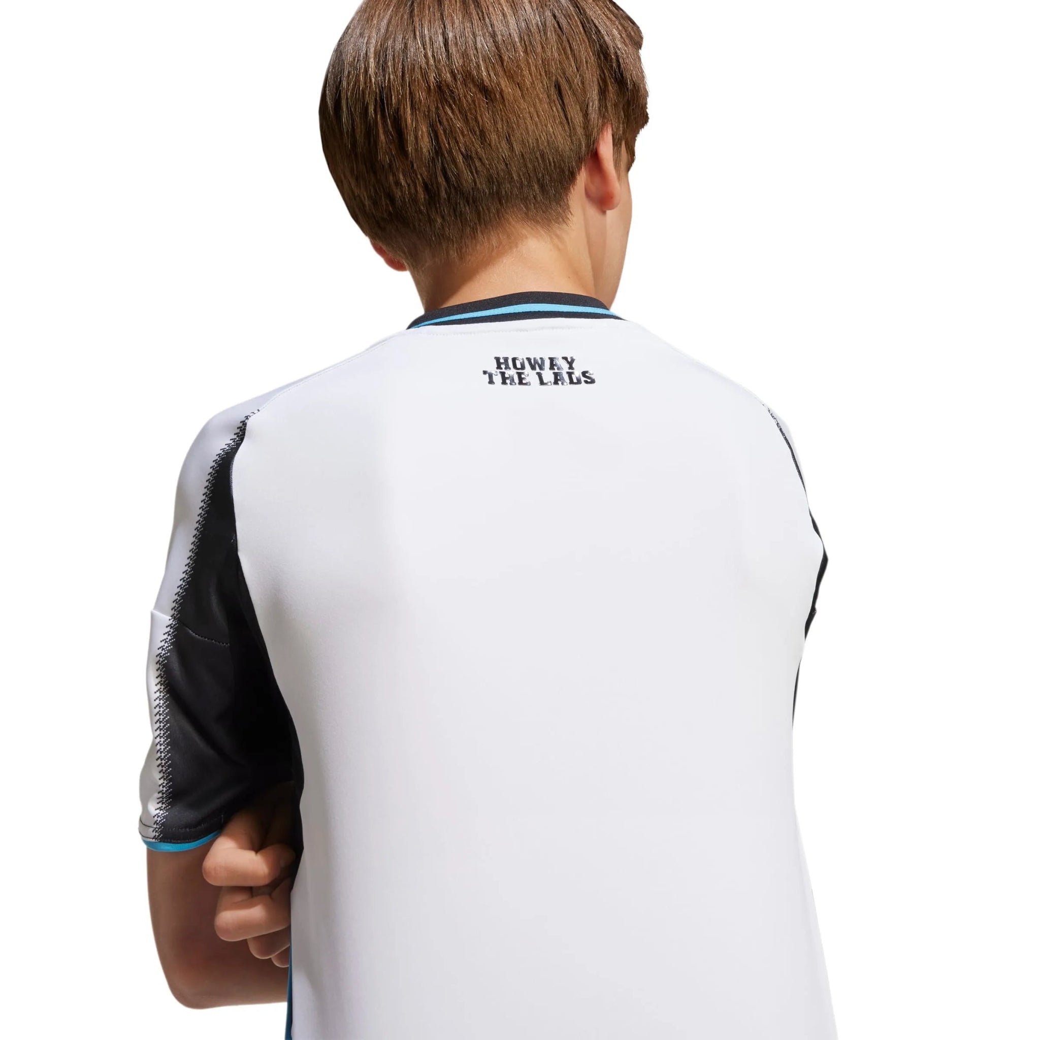 adidas 2025-26 Newcastle Youth Stadium Home Soccer Jersey (Detail 2)