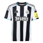 adidas 2025-26 Newcastle Youth Stadium Home Soccer Jersey (Front)