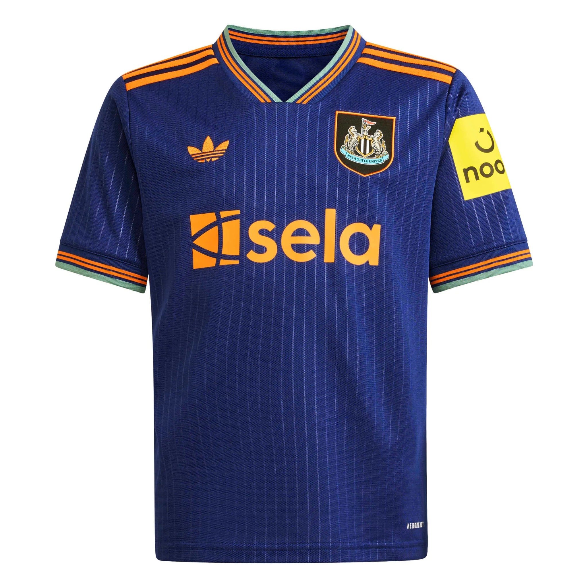 adidas 2025-26 Newcastle Youth Stadium Third Soccer Jersey (Front)
