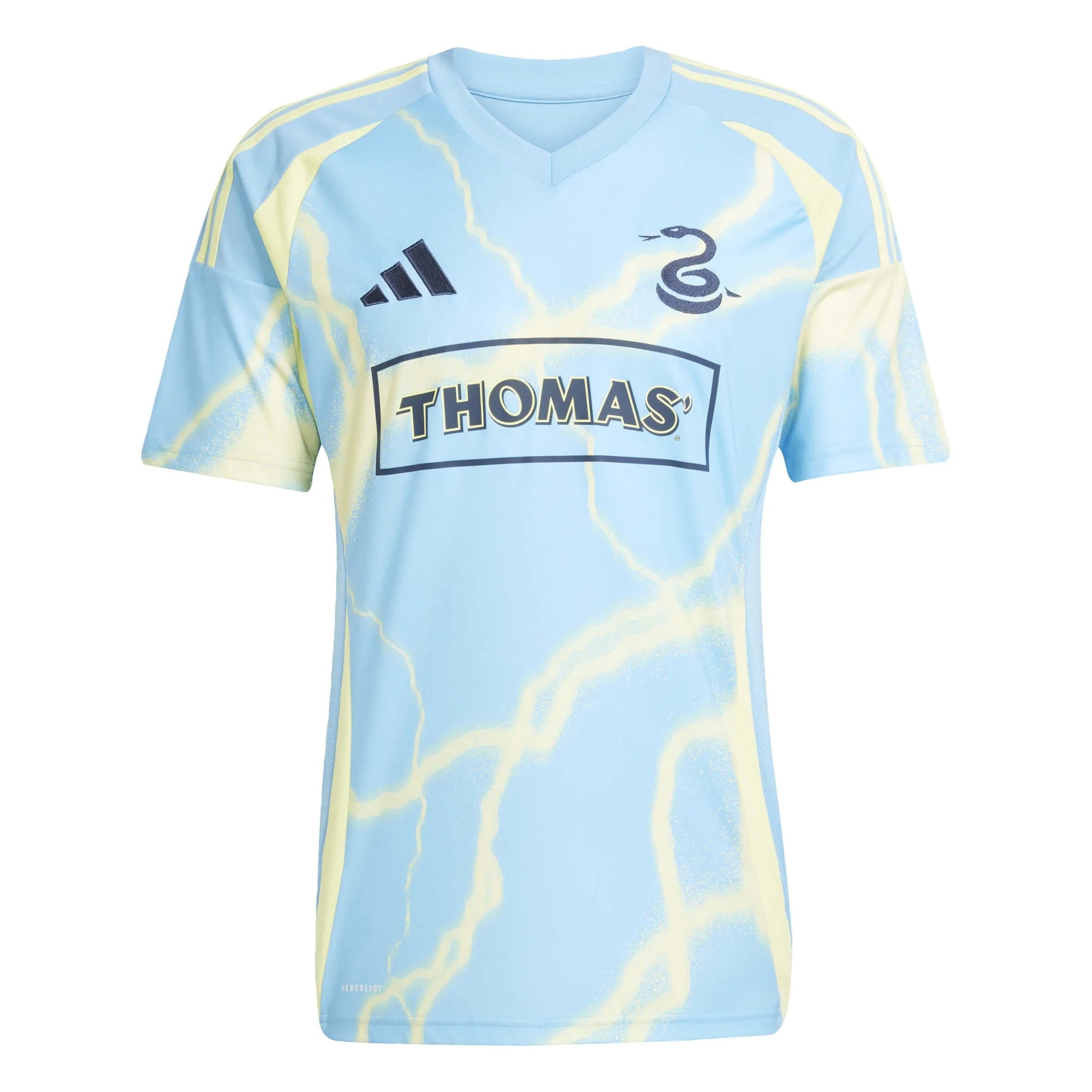 adidas 2025-26 Philadelphia Union Men's Stadium Away Soccer Jersey (Front)