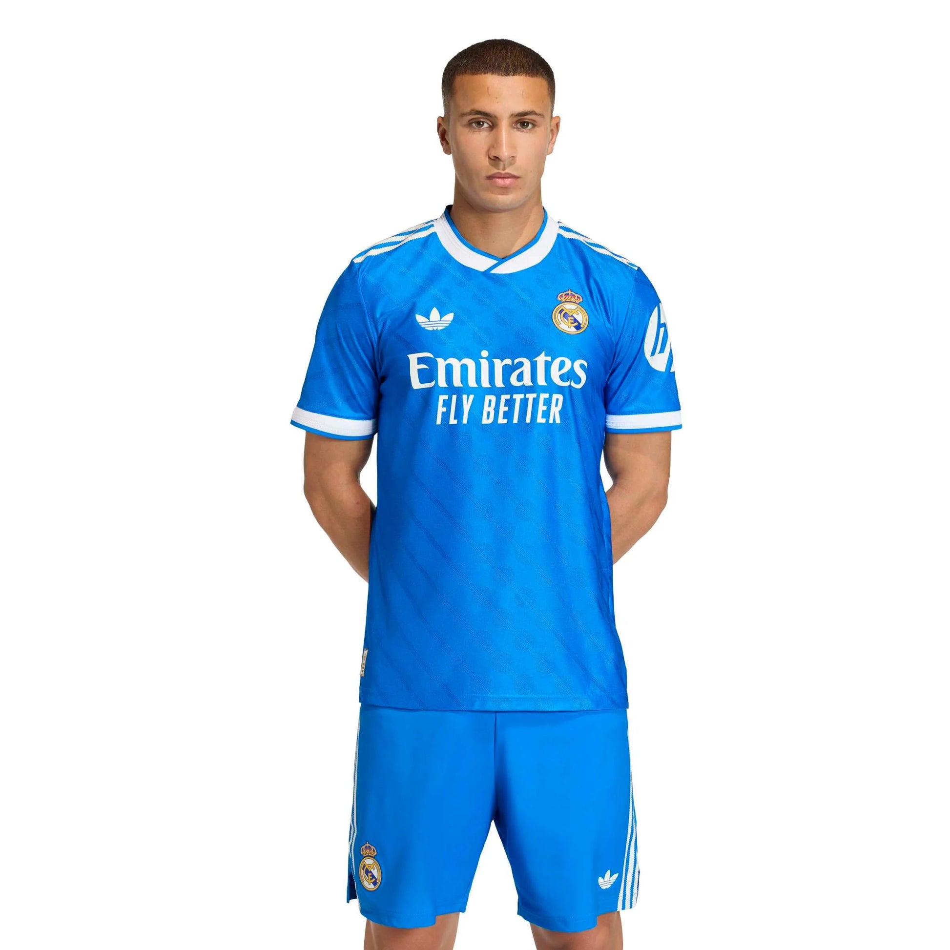 adidas 2025-26 Real Madrid Men's Authentic Third Soccer Jersey (Model - Front)