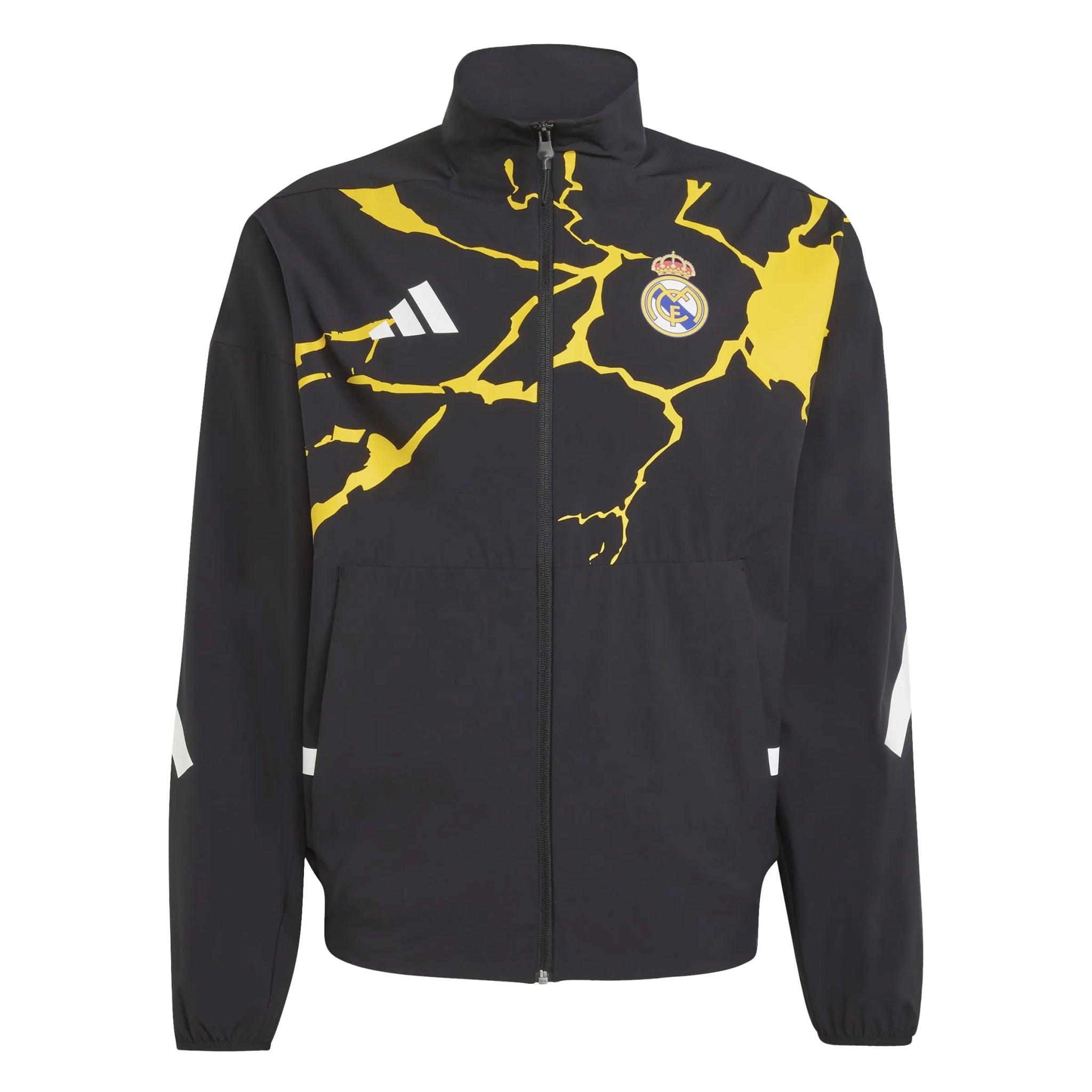 adidas 2025-26 Real Madrid Men's Avengers Anthem Jacket (Front)