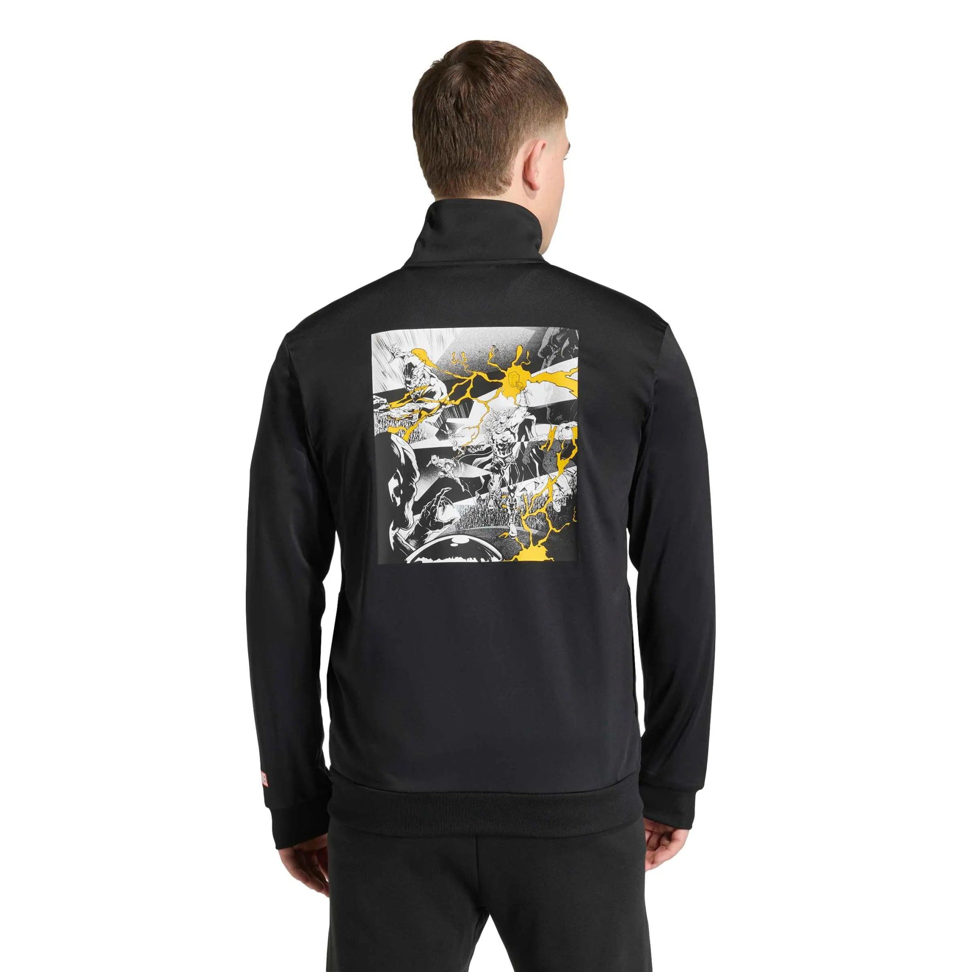 adidas 2025-26 Real Madrid Men's Avengers Track Top (Model - Back)