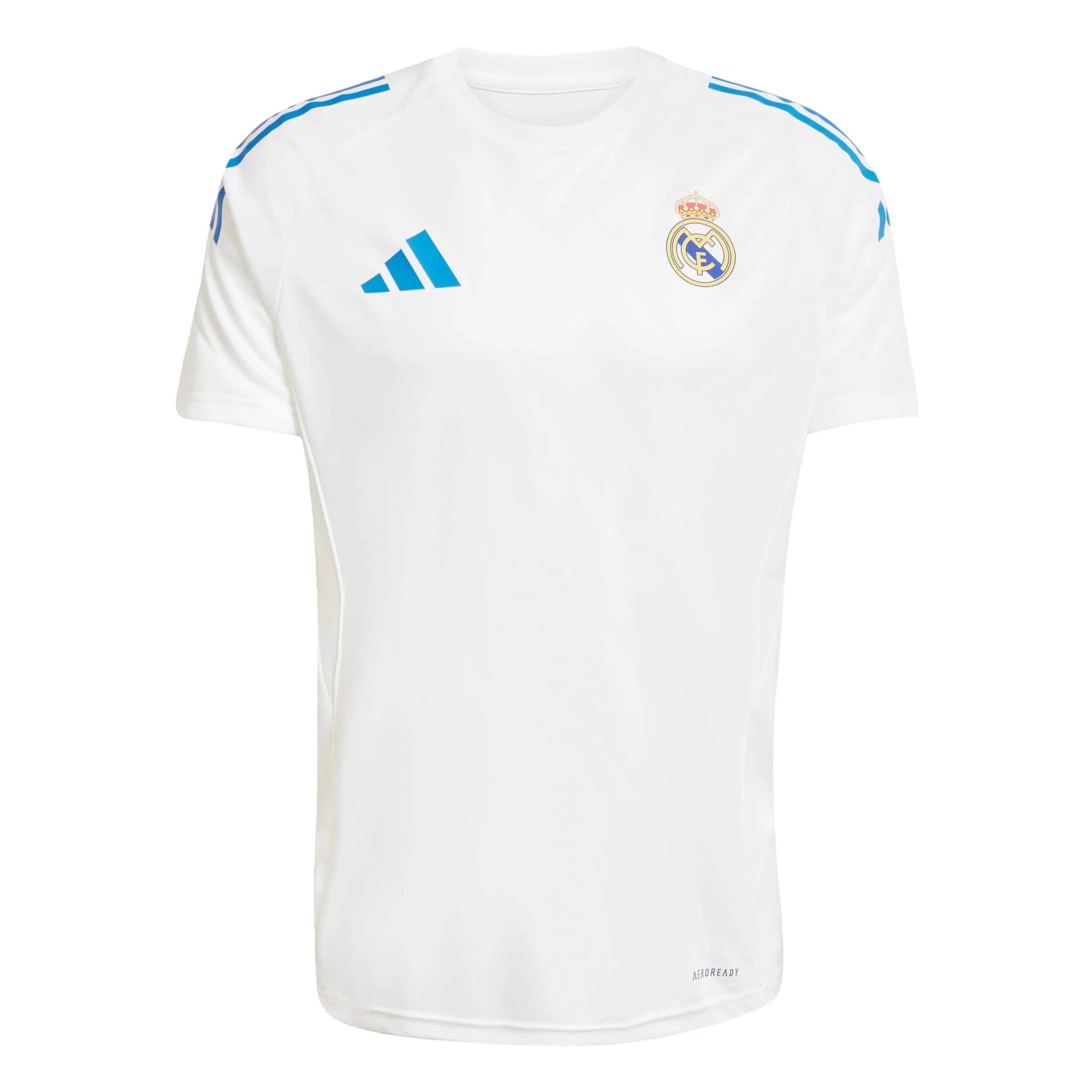 adidas 2025-26 Real Madrid Men's EU Training Soccer Jersey (Front)