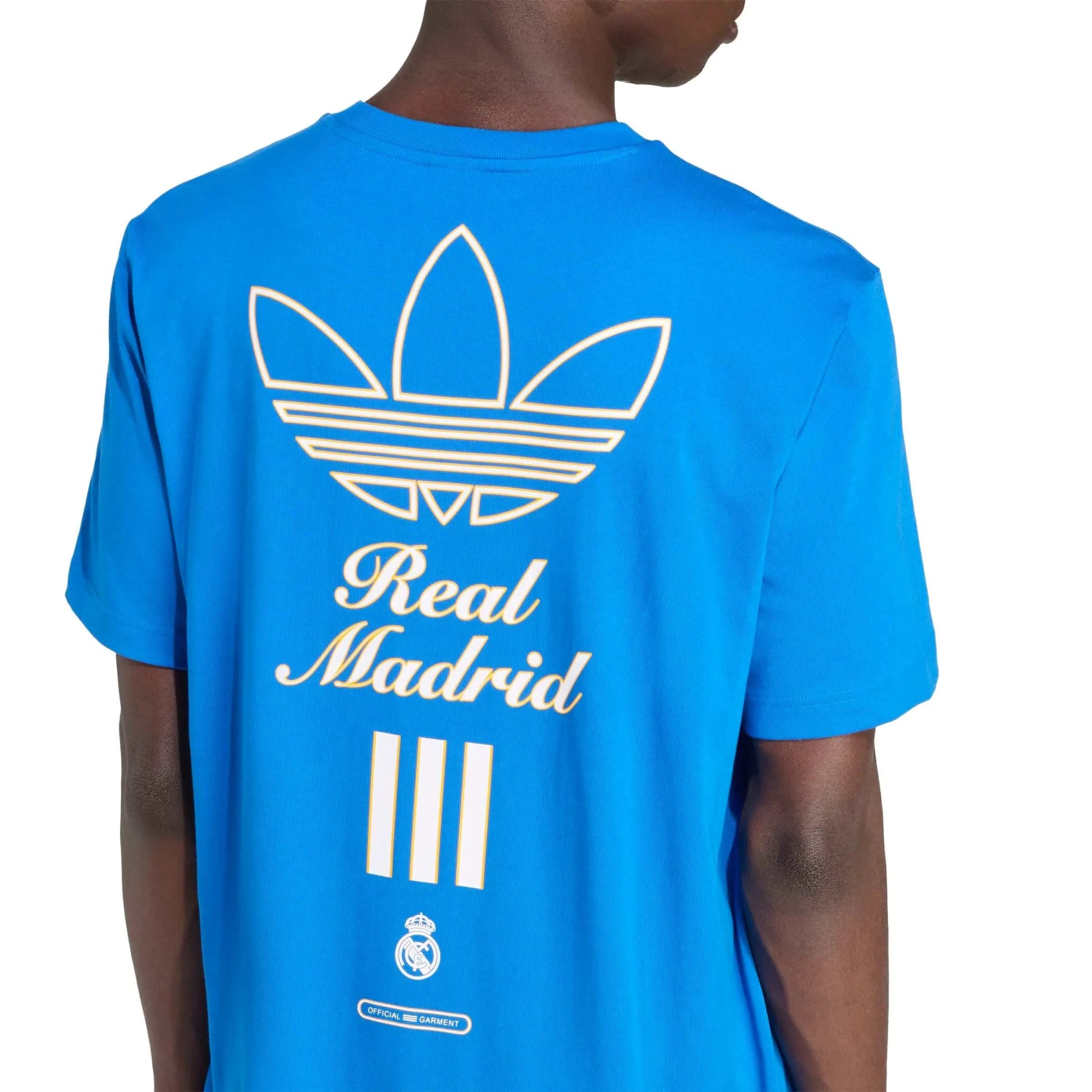 adidas 2025-26 Real Madrid Men's Icon Graphic Tee (Detail 2)