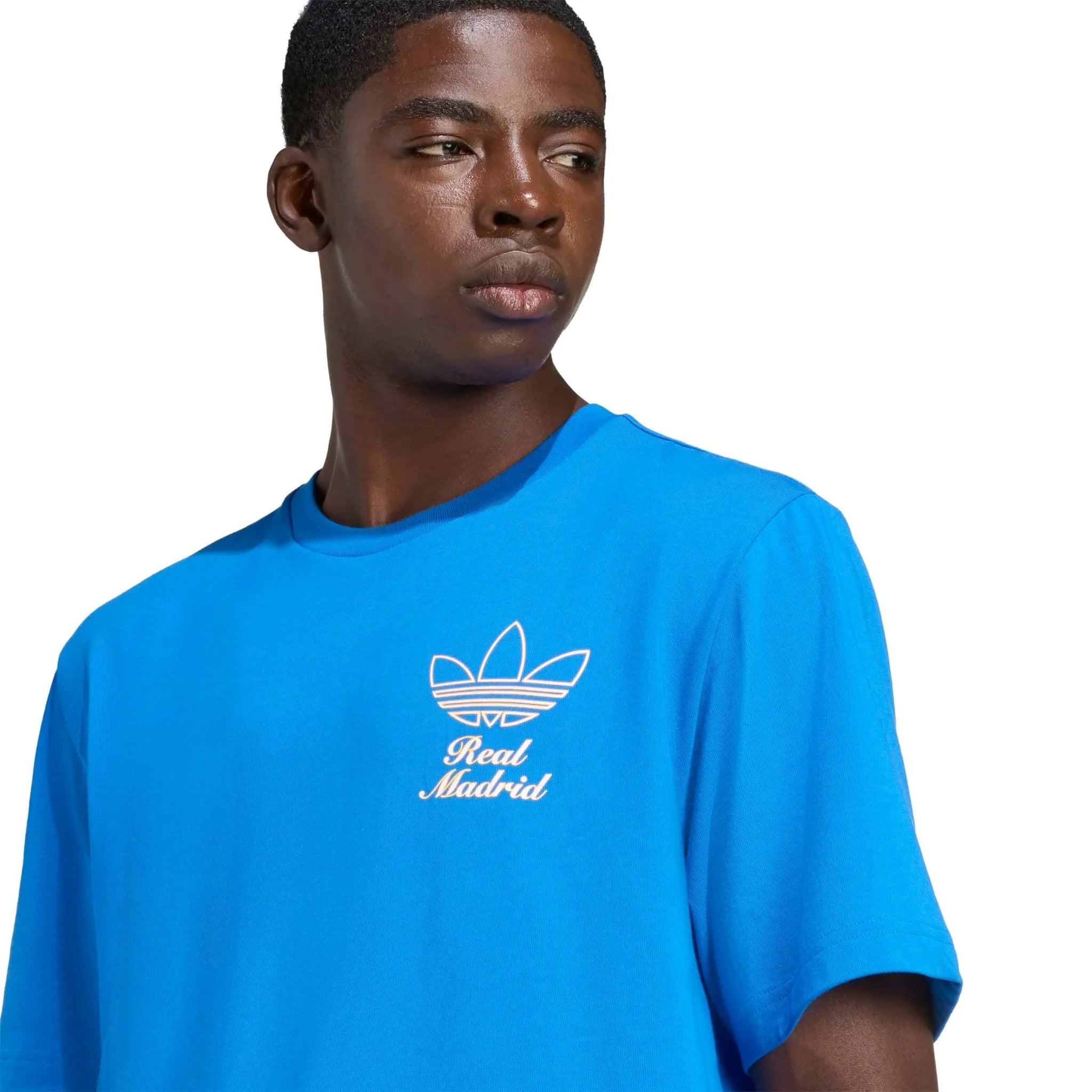 adidas 2025-26 Real Madrid Men's Icon Graphic Tee (Detail 1)