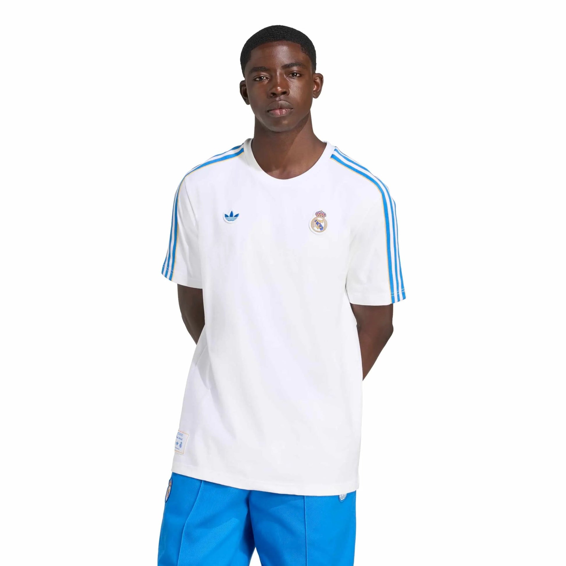 adidas 2025-26 Real Madrid Men's Icon Tee (Model - Front)