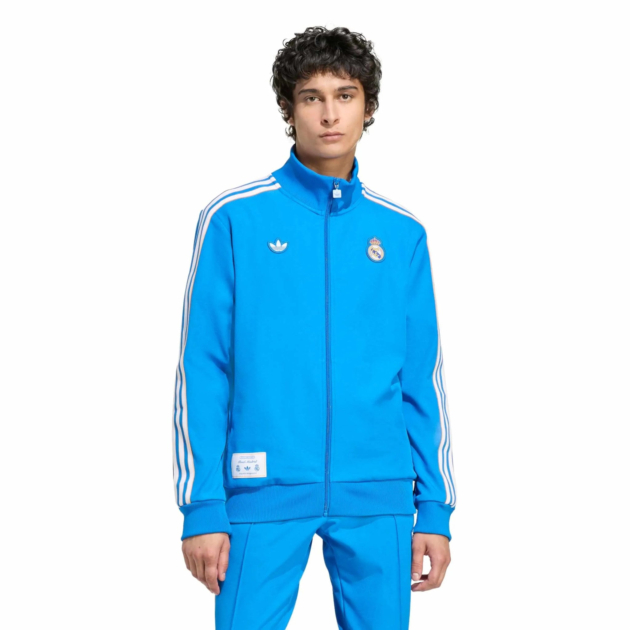 adidas 2025-26 Real Madrid Men's Icon Track Top (Model - Front)