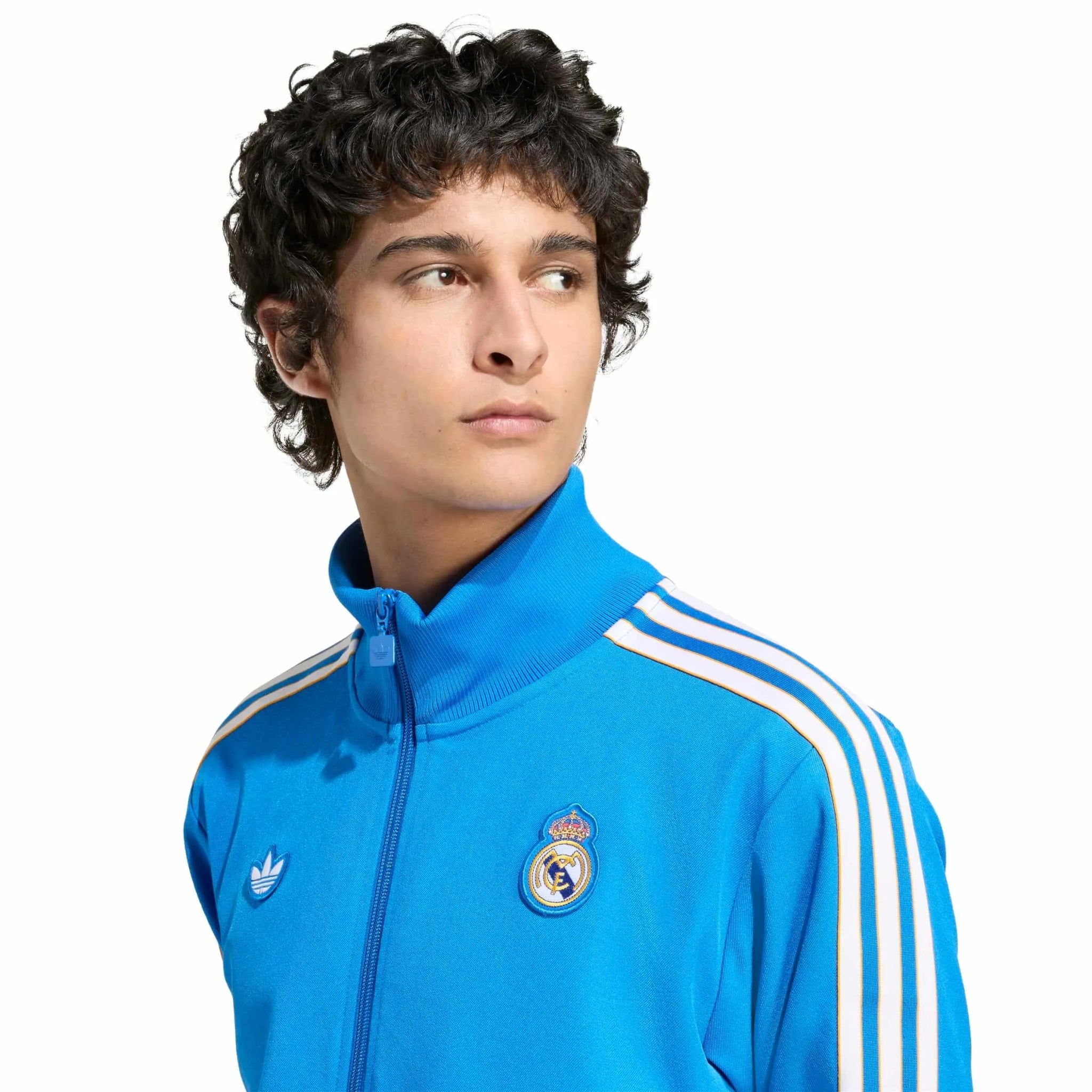 adidas 2025-26 Real Madrid Men's Icon Track Top (Detail 1)