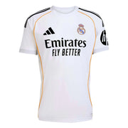 adidas 2025-26 Real Madrid Men's Stadium Home Soccer Jersey (Front)