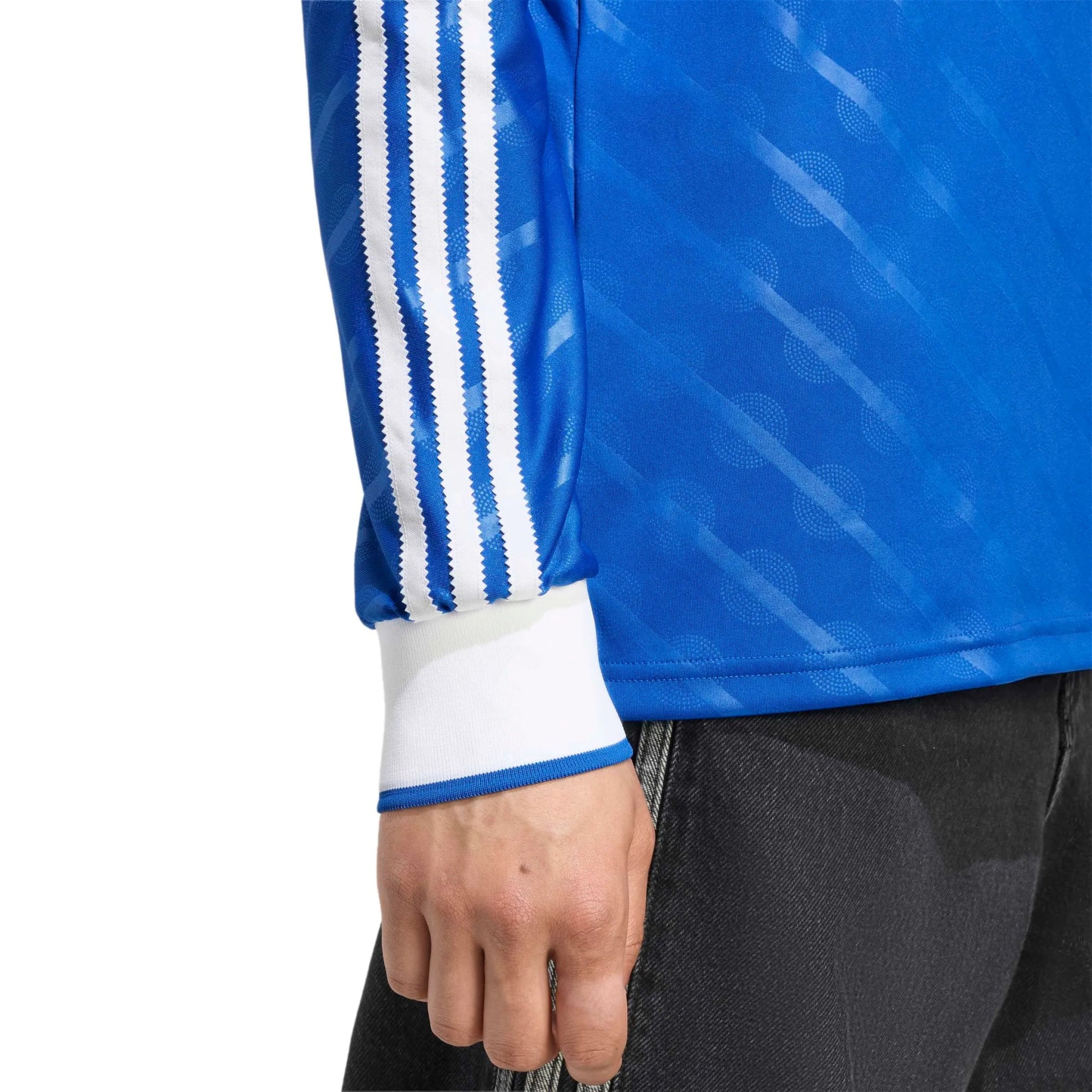 adidas 2025-26 Real Madrid Men's Stadium Third Long-Sleeve Soccer Jersey (Detail 2)