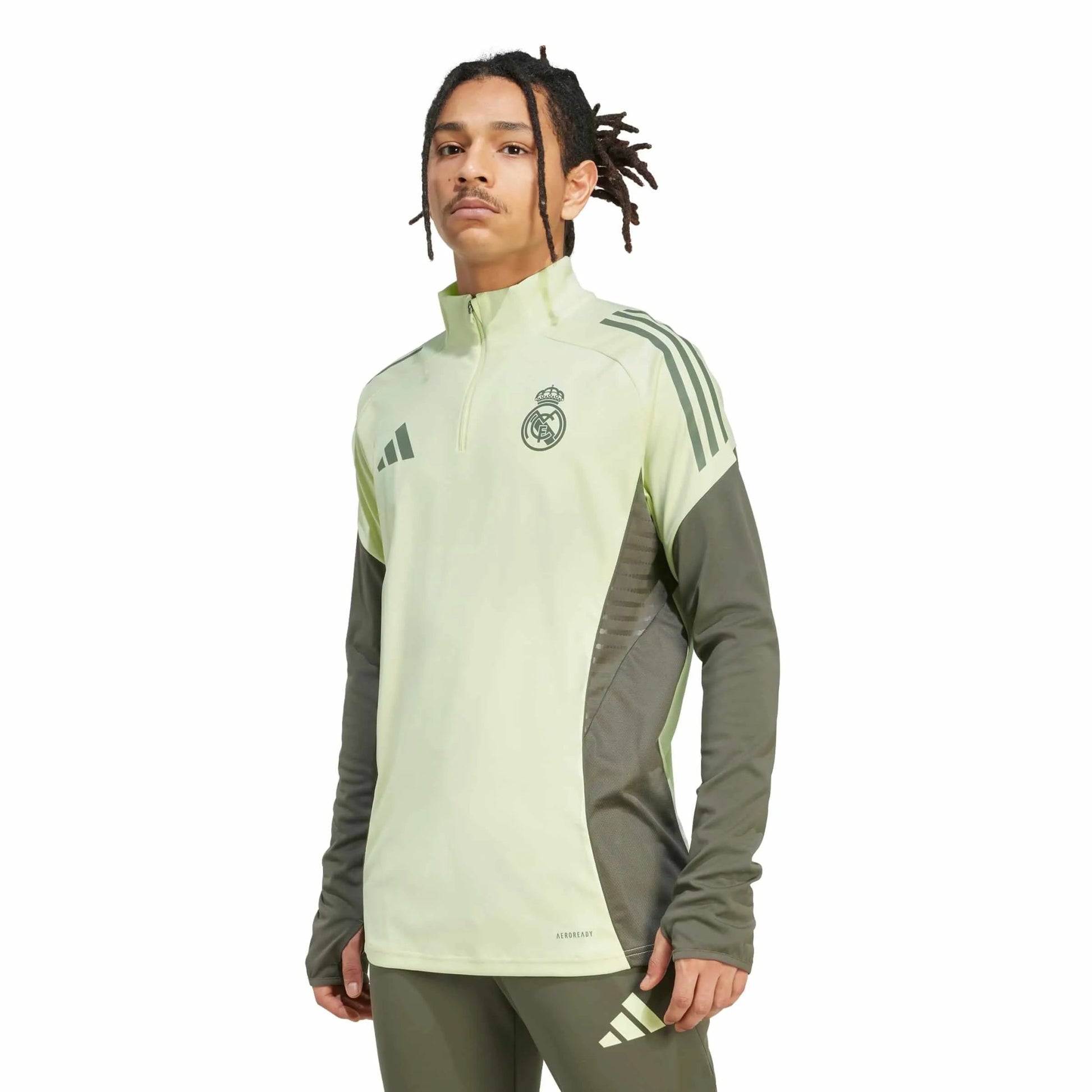 adidas 2025-26 Real Madrid Men's Track Top (Model - Front)