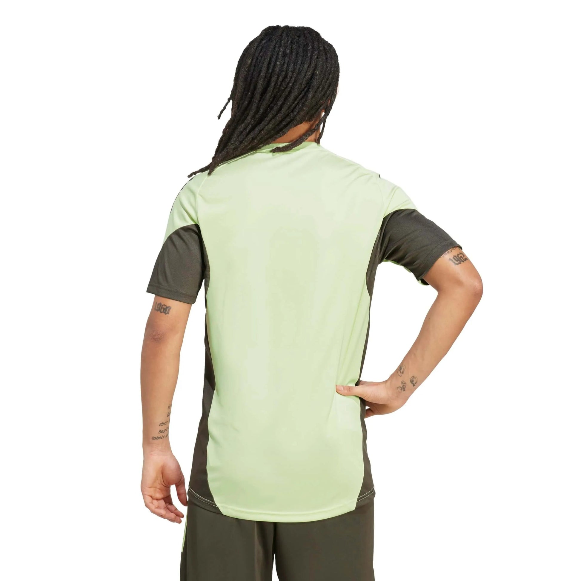 adidas 2025-26 Real Madrid Men's Training Soccer Jersey (Model - Back)