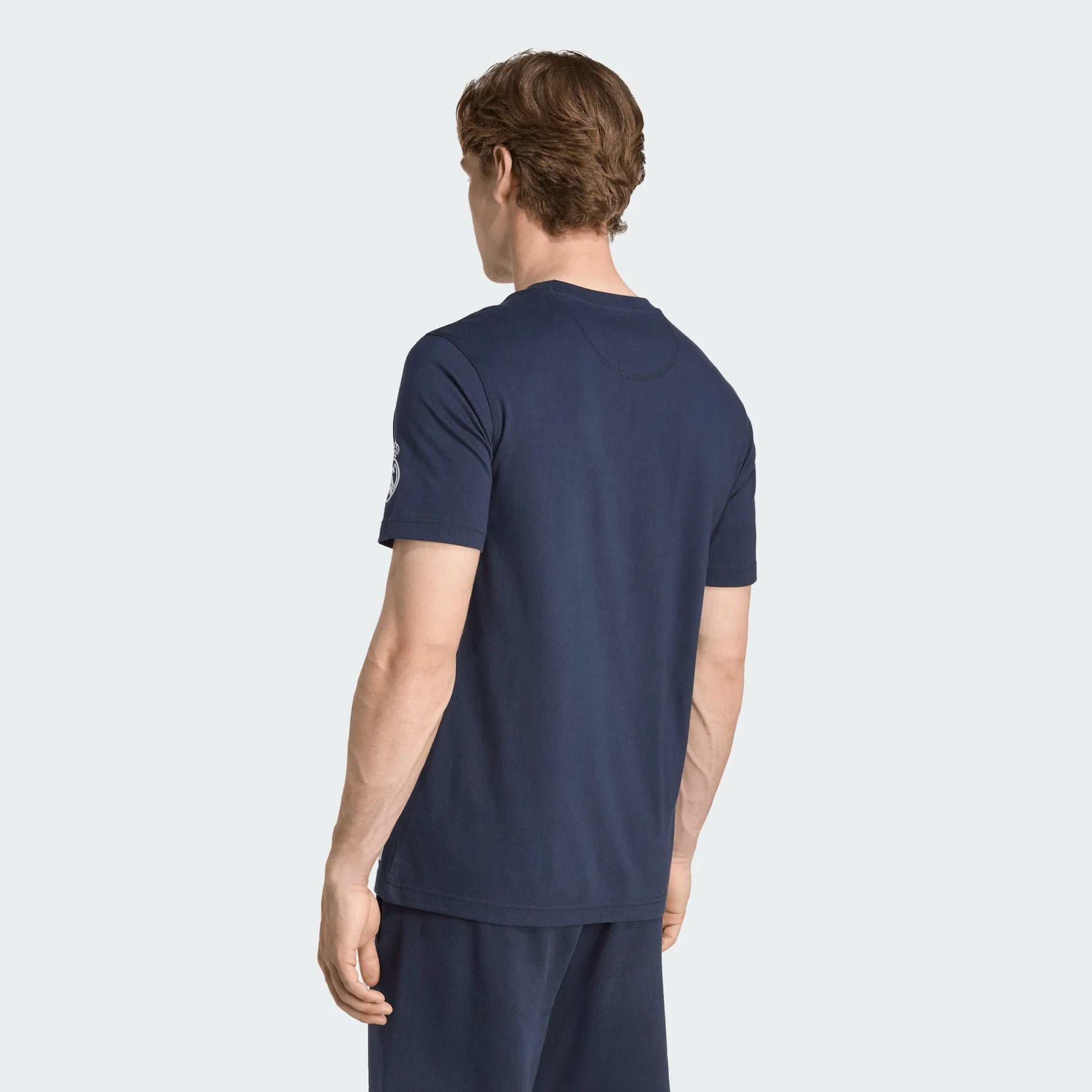 adidas 2025-26 Real Madrid Men's US Tee (Model - Back)