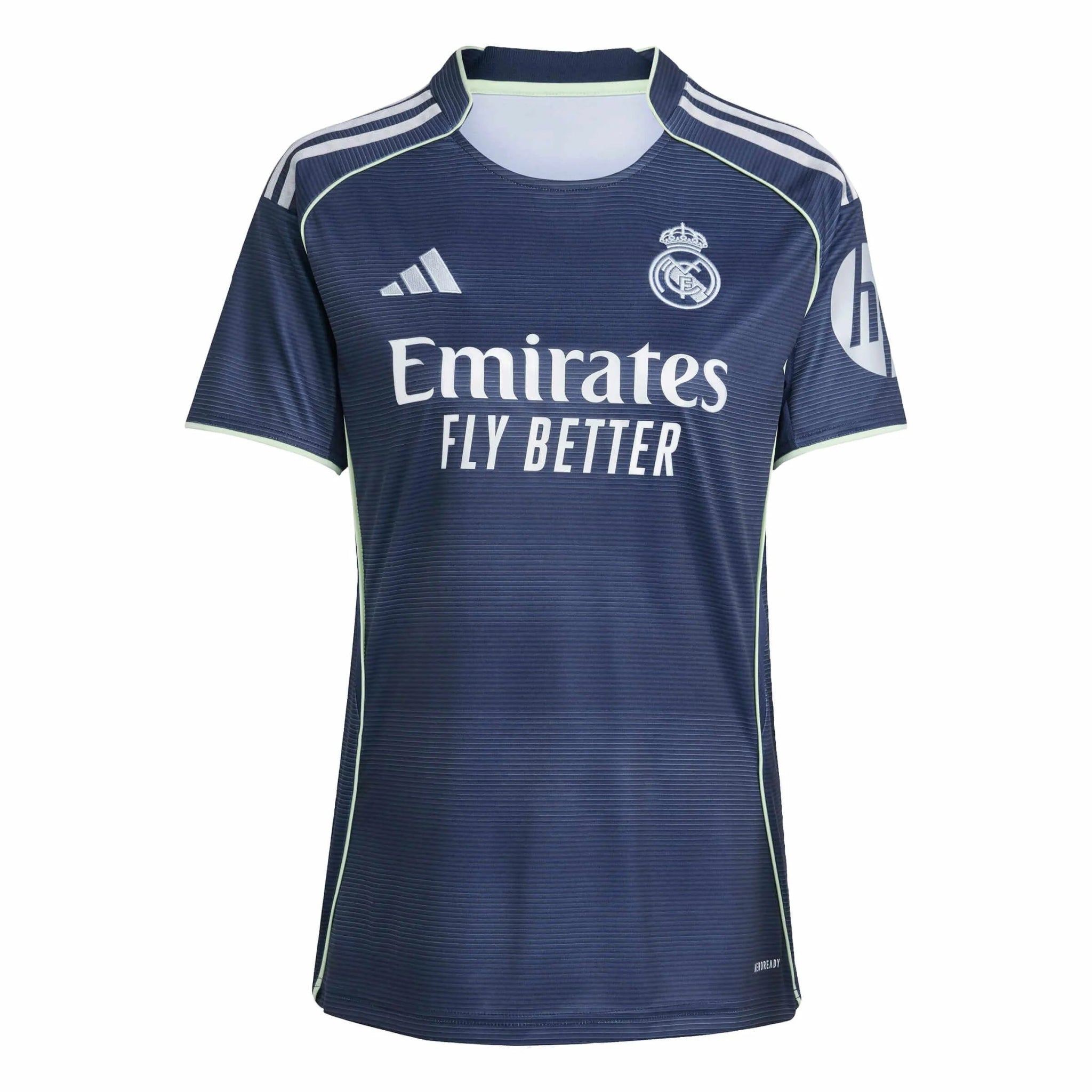 adidas 2025-26 Real Madrid Women's Away Soccer Jersey (Front)