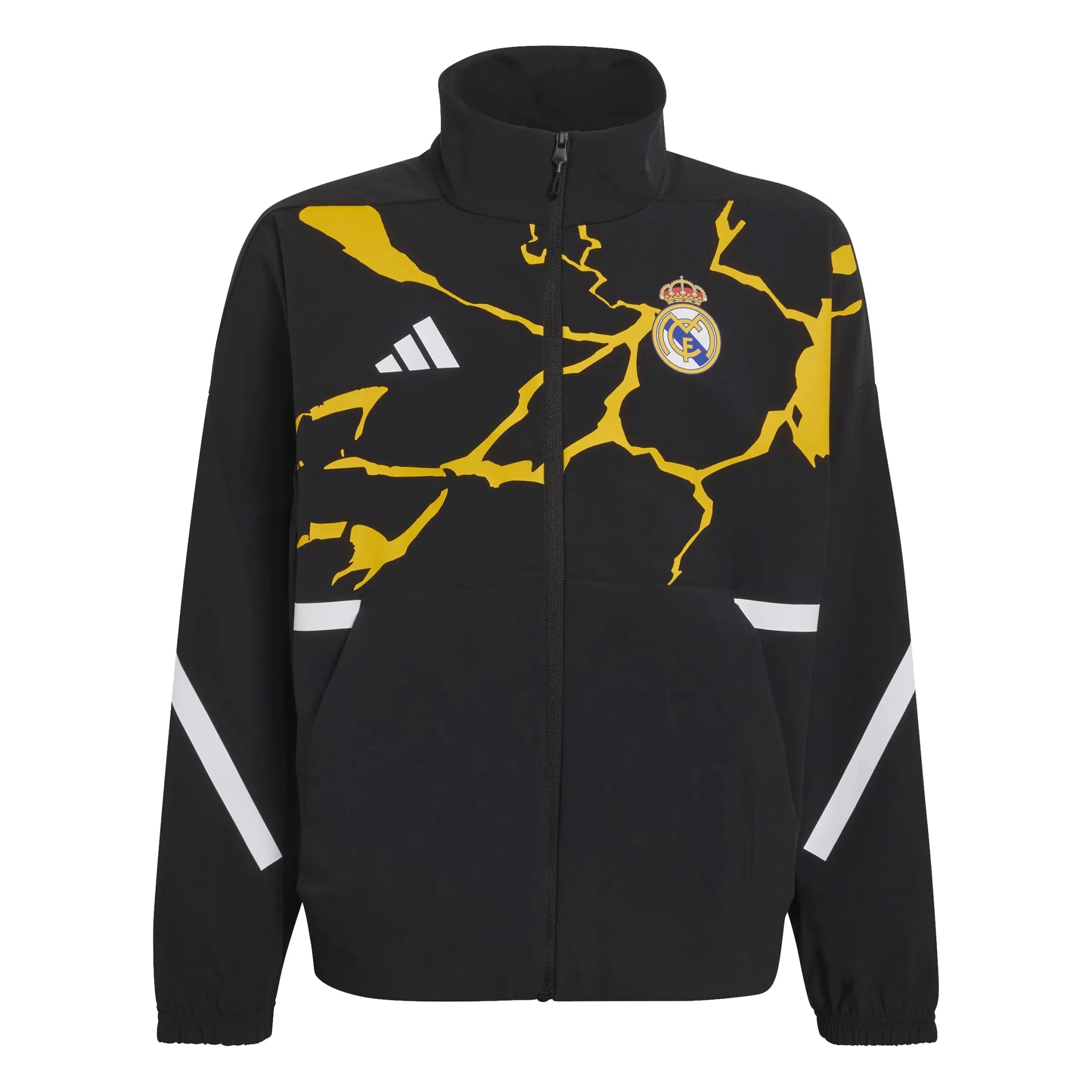 adidas 2025-26 Real Madrid Youth Avengers Anthem Jacket (Front)