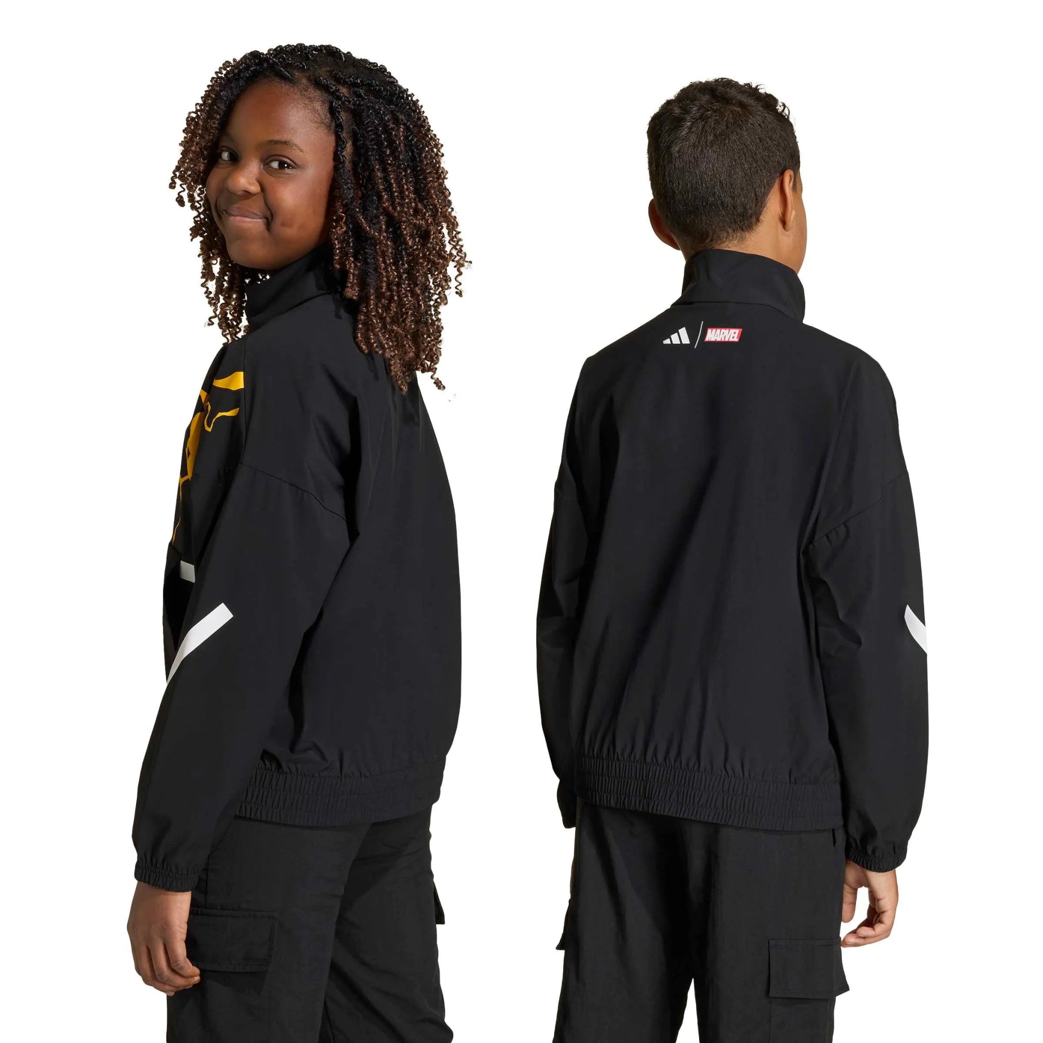 adidas 2025-26 Real Madrid Youth Avengers Anthem Jacket (Models - Back)