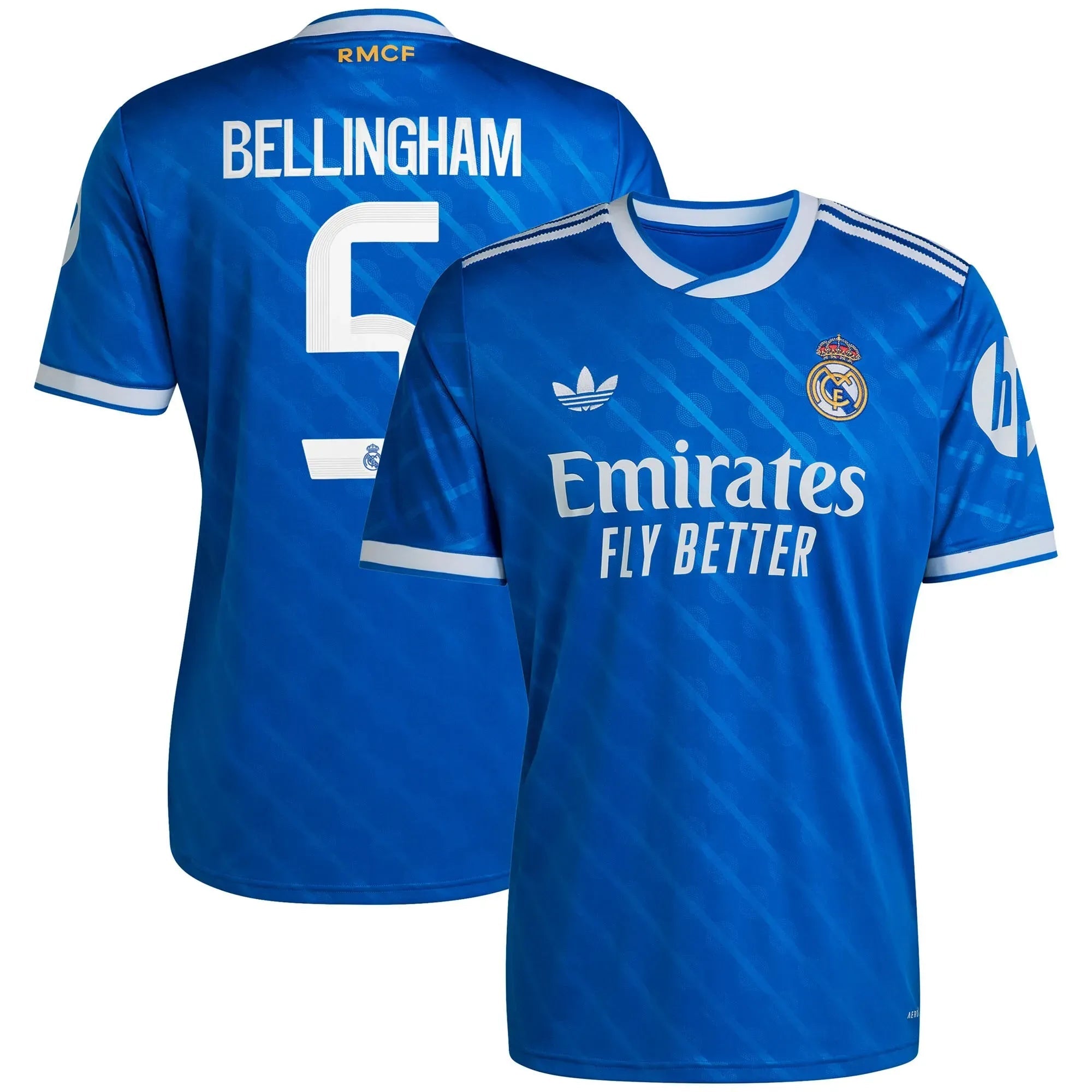 adidas 2025-26 Real Madrid Men's Stadium Third Soccer Jersey (Bellingham)