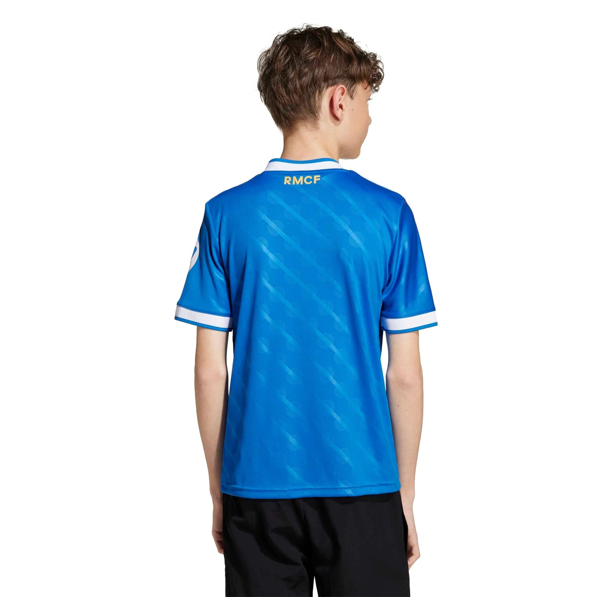 adidas 2025-26 Real Madrid Youth Stadium Third Soccer Jersey (Model - Back)