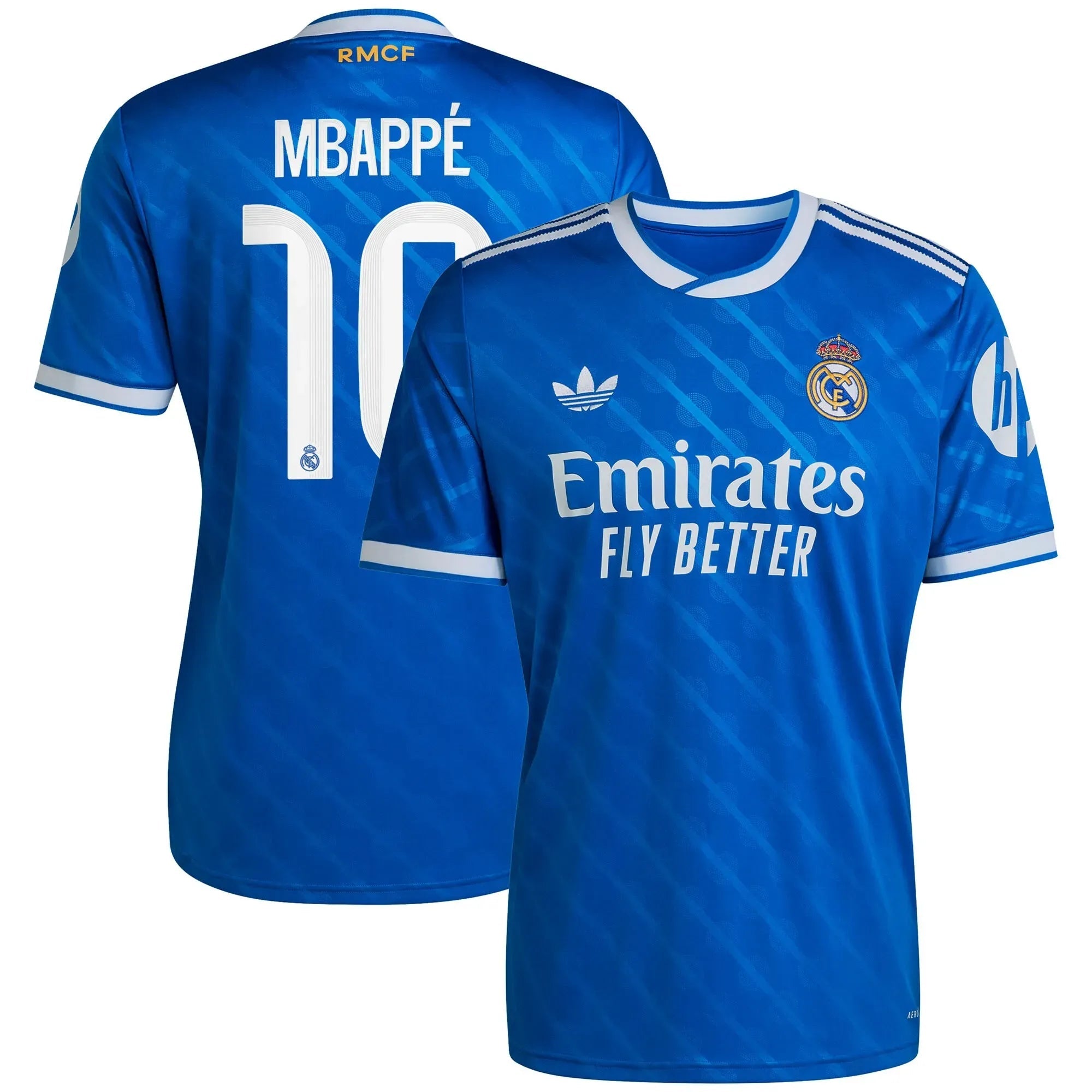 adidas 2025-26 Real Madrid Men's Stadium Third Soccer Jersey (Mbappe)
